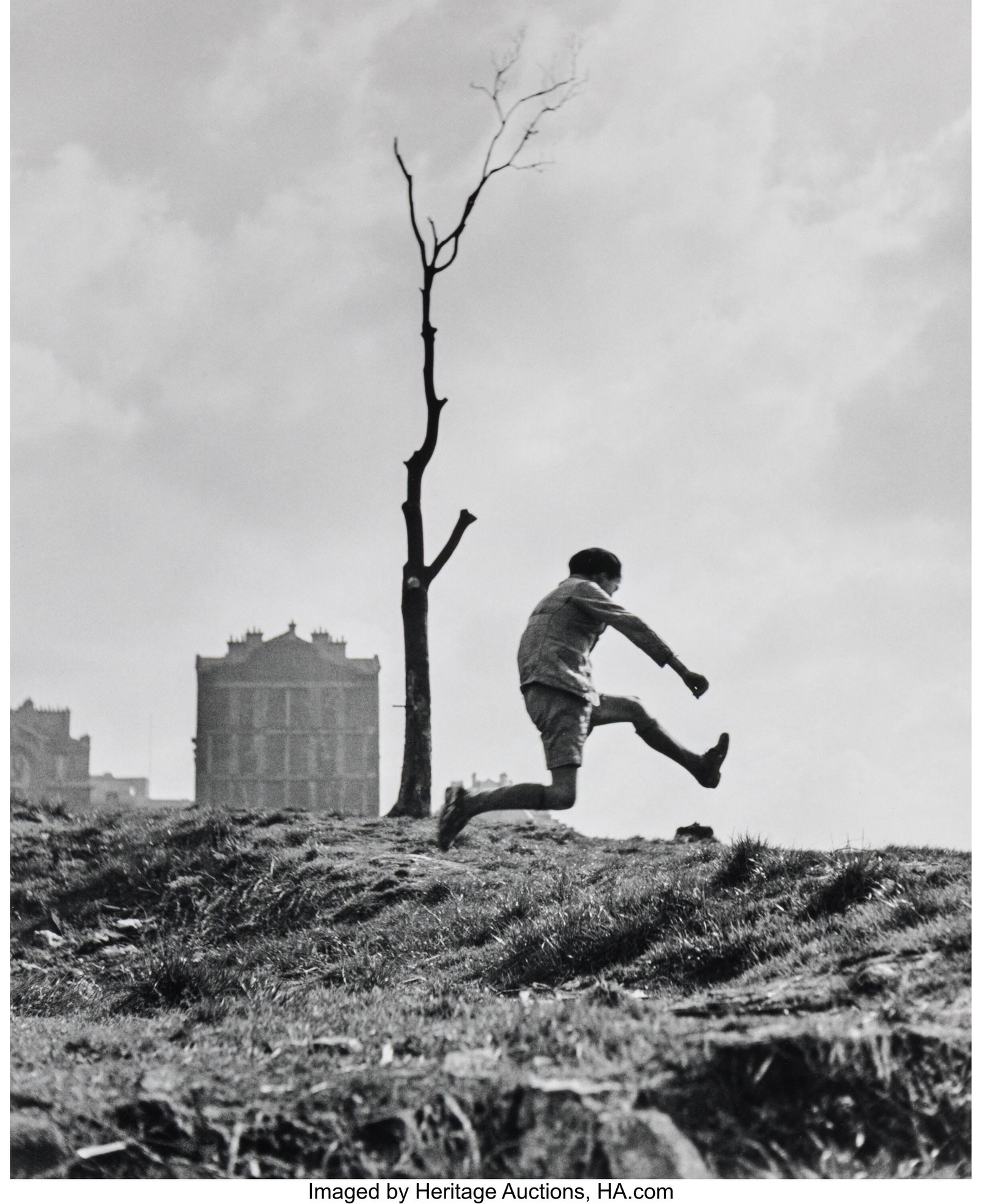 Robert Doisneau (French, 1912-1994) La Poterne d: Robert Doisneau (French, 1912-1994) La Poterne des Peupliers, Paris, 1934 Gelatin silver print, printed later 11-5/8 x 9-1/2 inches (29.5 x 24&per