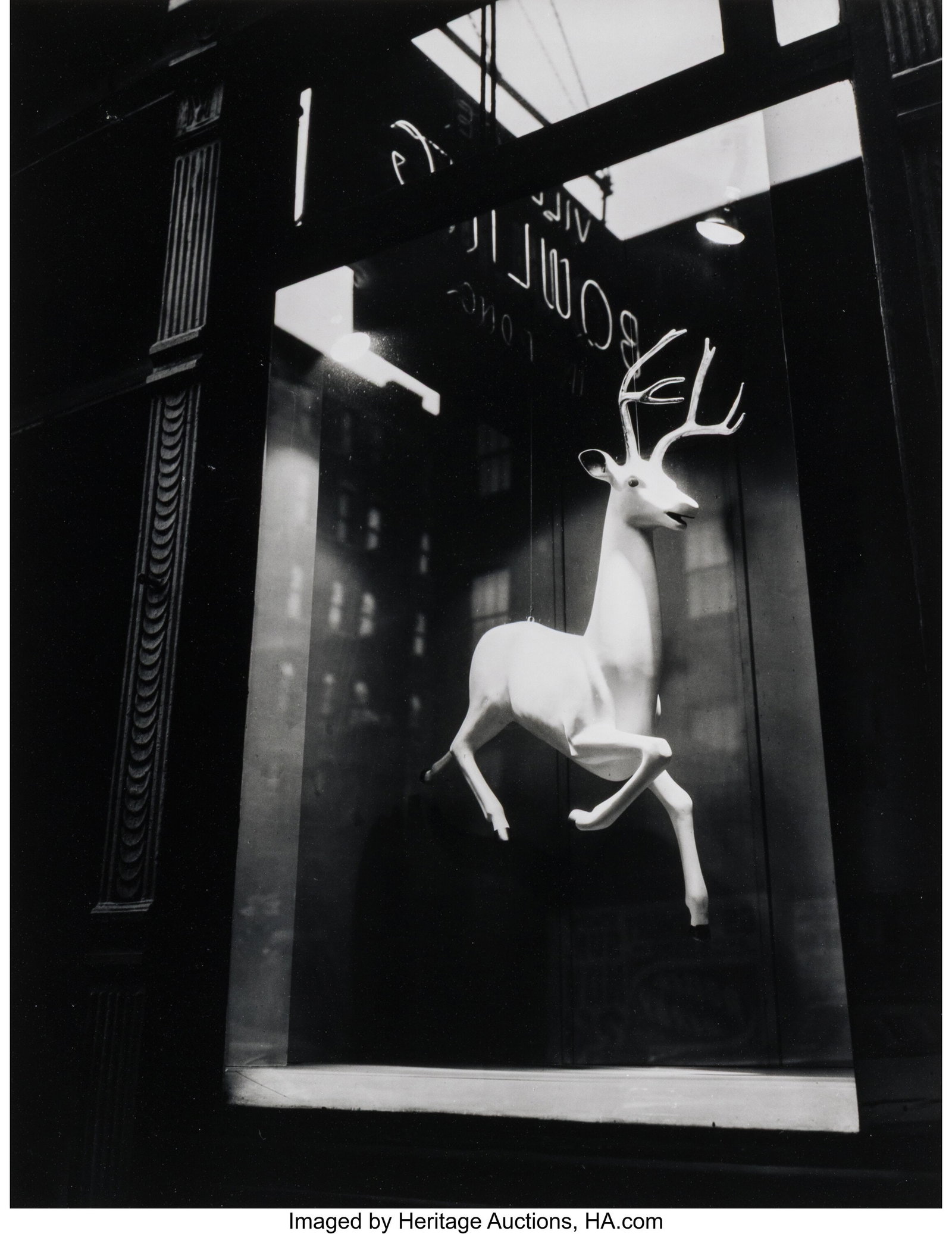 Berenice Abbott (American, 1898-1991) Designer's: Berenice Abbott (American, 1898-1991) Designer's Window, 1948 Gelatin silver print, printed later 13-7/8 x 10-7/8 inches (35.2 x 27.6 cm) &l