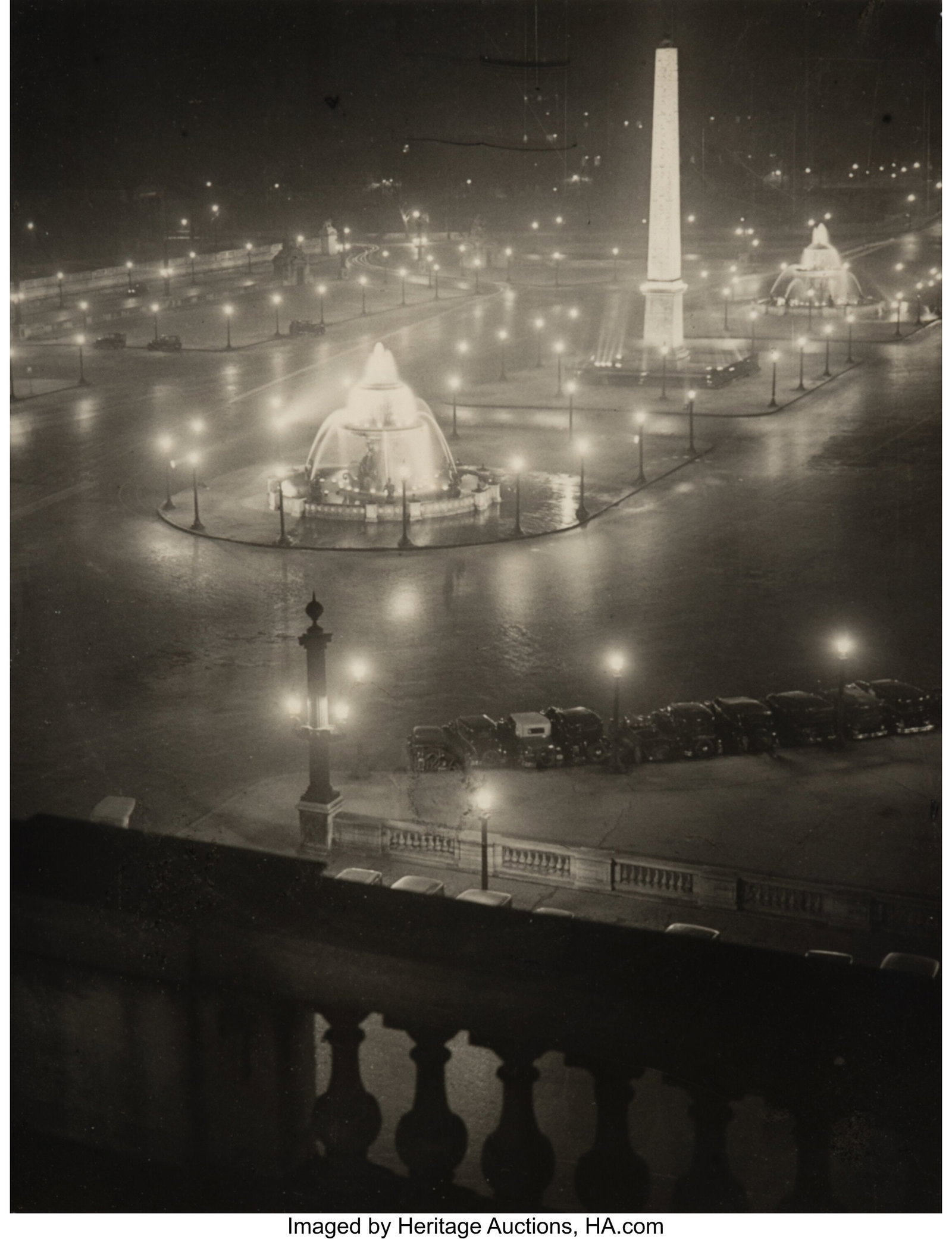 Brassaï (French, 1899-1984) Place de la Concord (1 of 3)