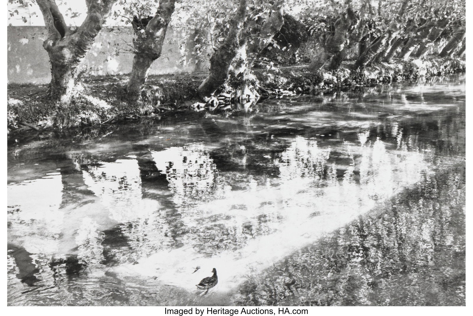 Henri Cartier-Bresson (French, 1908-2004) L'Isle: Henri Cartier-Bresson (French, 1908-2004) L'Isle sur La Sorgue, 1988 Gelatin silver print 9-1/2 x 14 inches (24.1 x 35.6 cm) (image) 12 x 16
