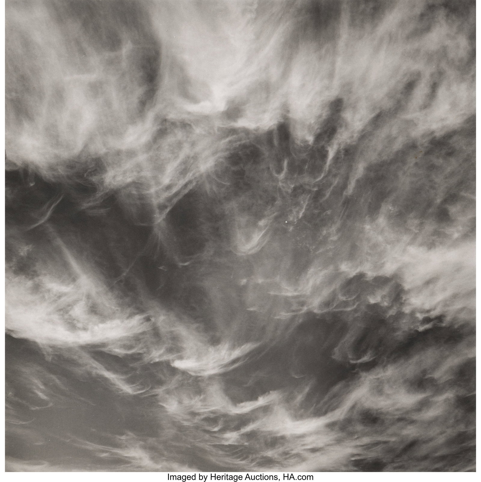 Ralph Steiner (American, 1899-1986) Clouds, 1970: Ralph Steiner (American, 1899-1986) Clouds, 1970 Gelatin silver print, printed 1983 5-1/2 x 5-1/2 inches (14.0 x 14.0 cm) (image/sh