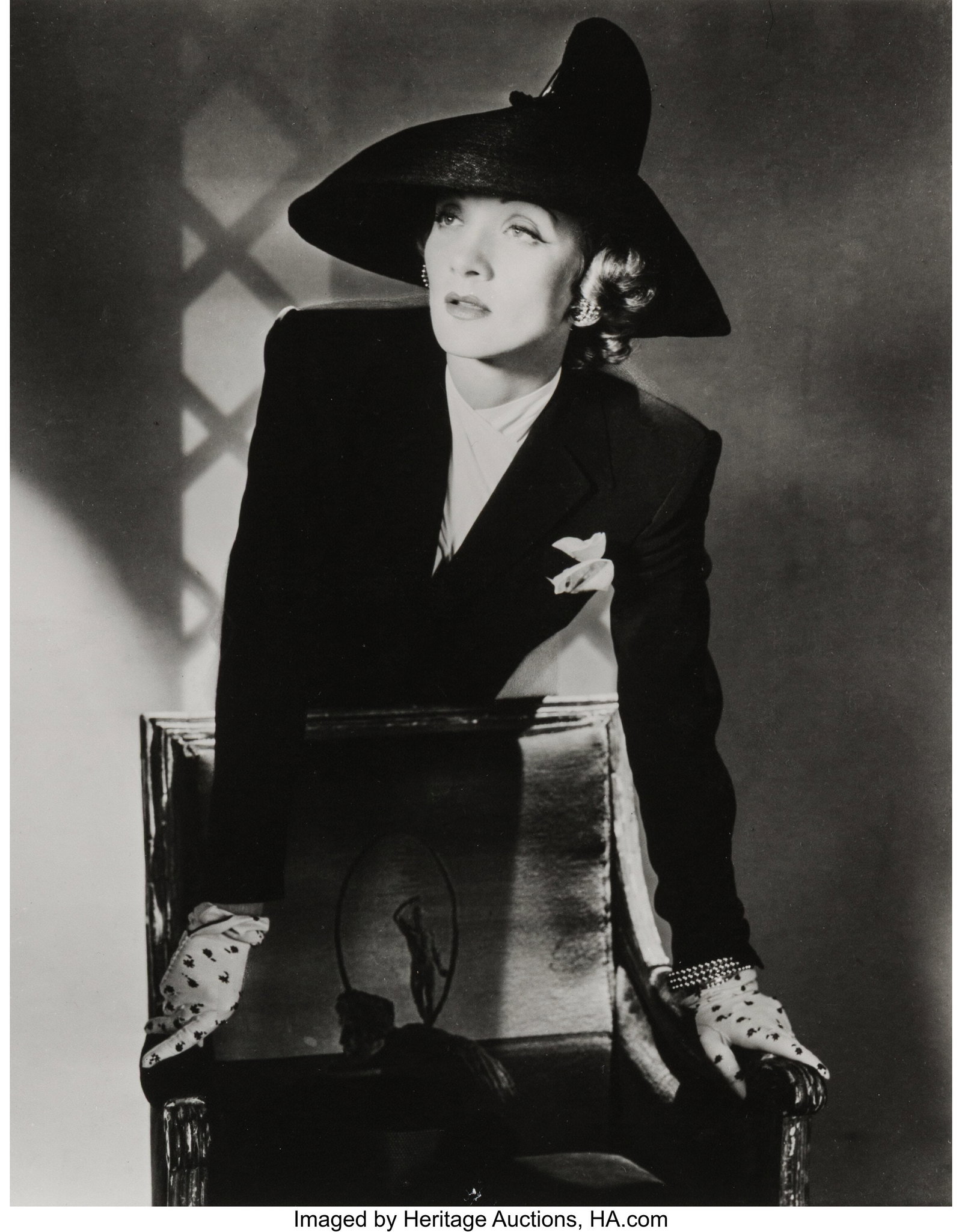 Horst P. Horst (American/German, 1906-1999) Marl: Horst P. Horst (American/German, 1906-1999) Marlene Dietrich, New York, 1942 Gelatin silver print on Agfa paper, printed later 11-5/8 x 9 inches (
