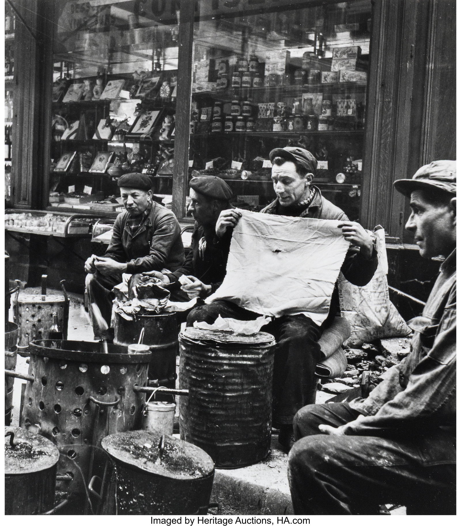 Robert Doisneau (French, 1912-1994) Le Déjeuner (1 of 3)