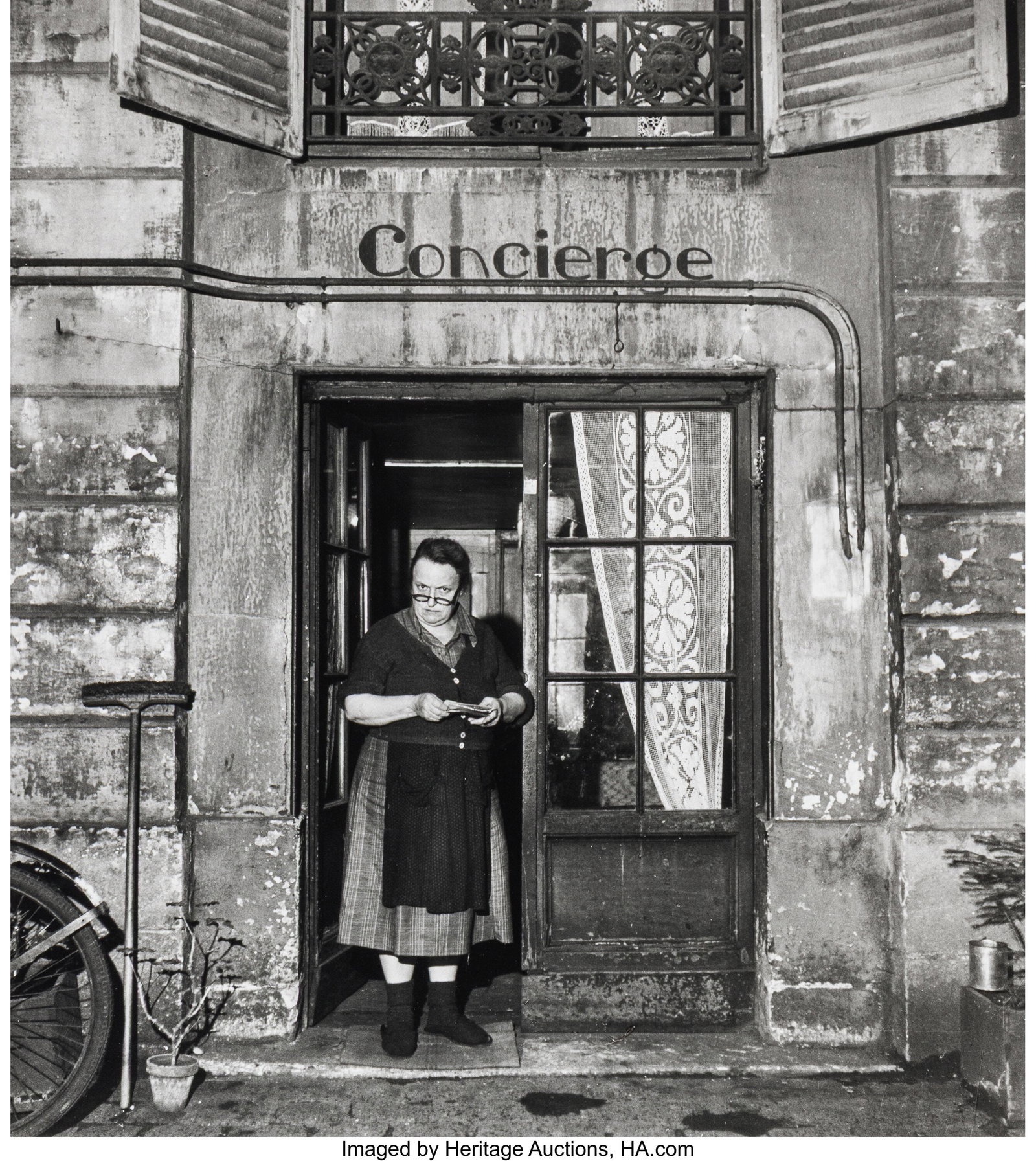 Robert Doisneau (French, 1912-1994) La Concierge (1 of 3)