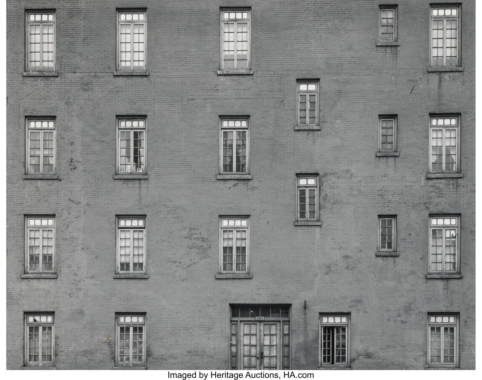 Harry Callahan (American, 1912-1999) New York Fa: Harry Callahan (American, 1912-1999) New York Façade, 1945 Gelatin silver print 6-5/8 x 8-1/4 inches (16.8 x 21.0 cm) (image) 8 x