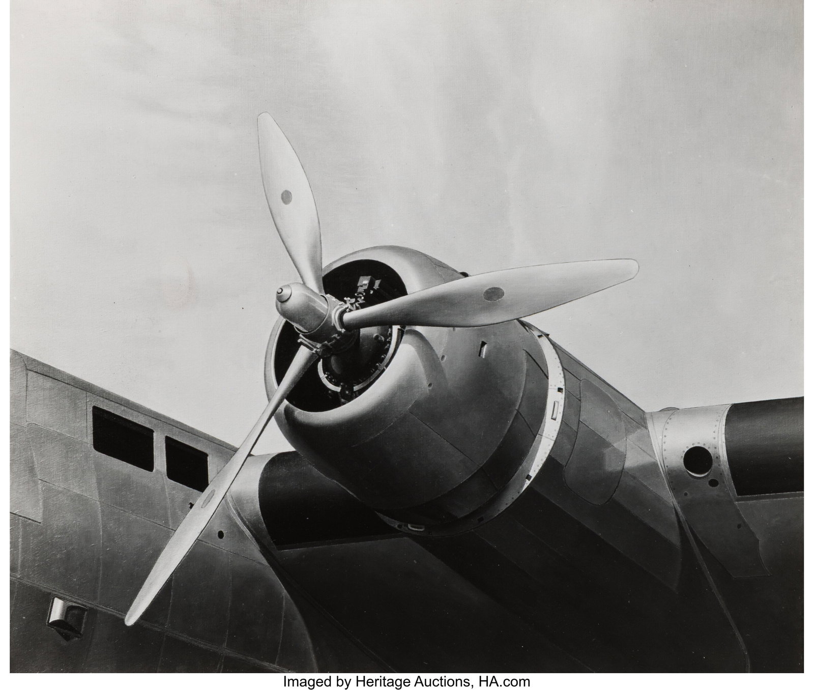 Charles Sheeler (American, 1883-1965) Yankee Cli: Charles Sheeler (American, 1883-1965) Yankee Clipper, 1940 Gelatin silver print 6-3/4 x 8-7/8 inches (17.1 x 22.5 cm) (image/sheet) 