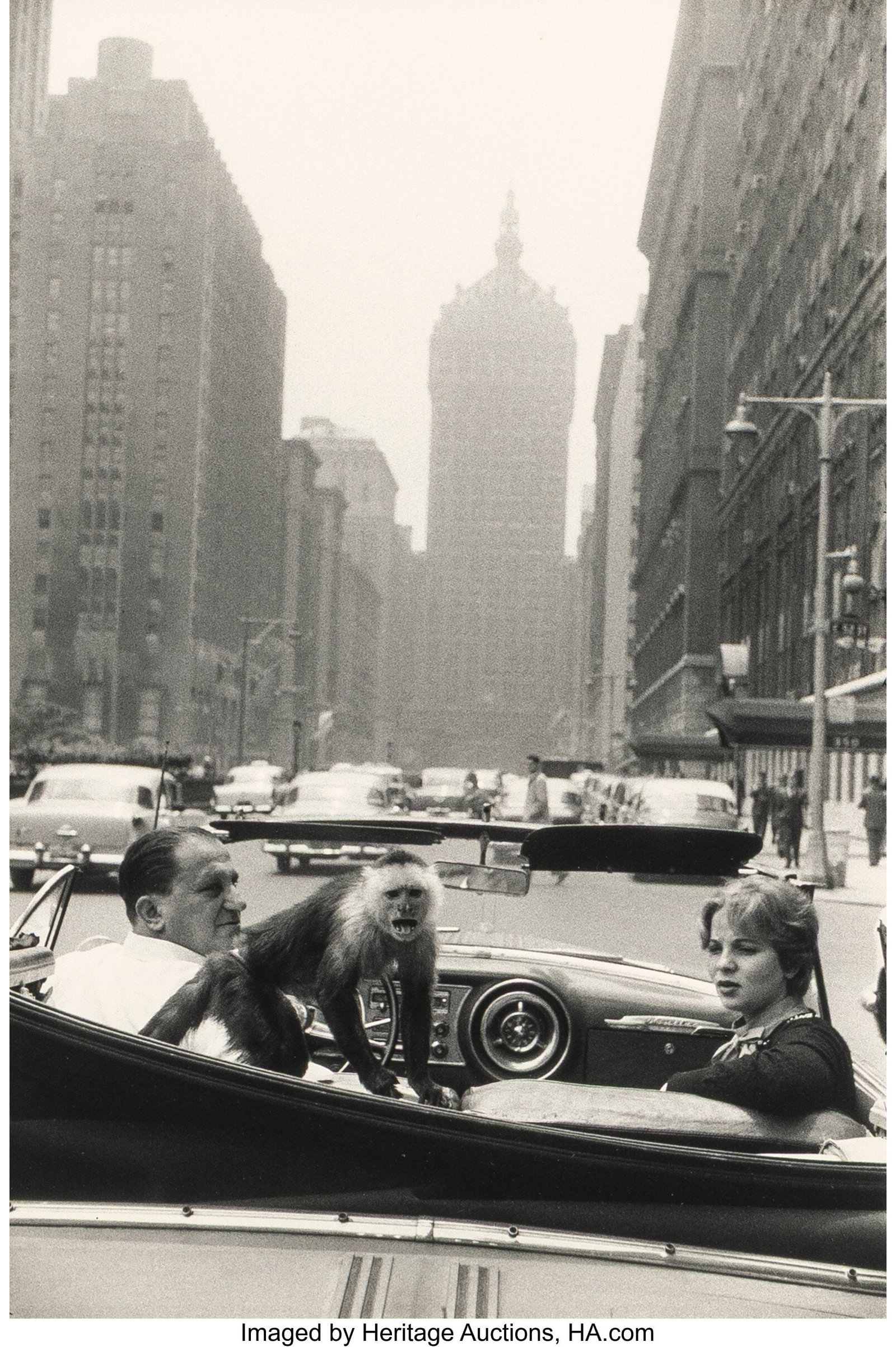 Garry Winogrand (American, 1928-1984) Park Avenu (1 of 3)