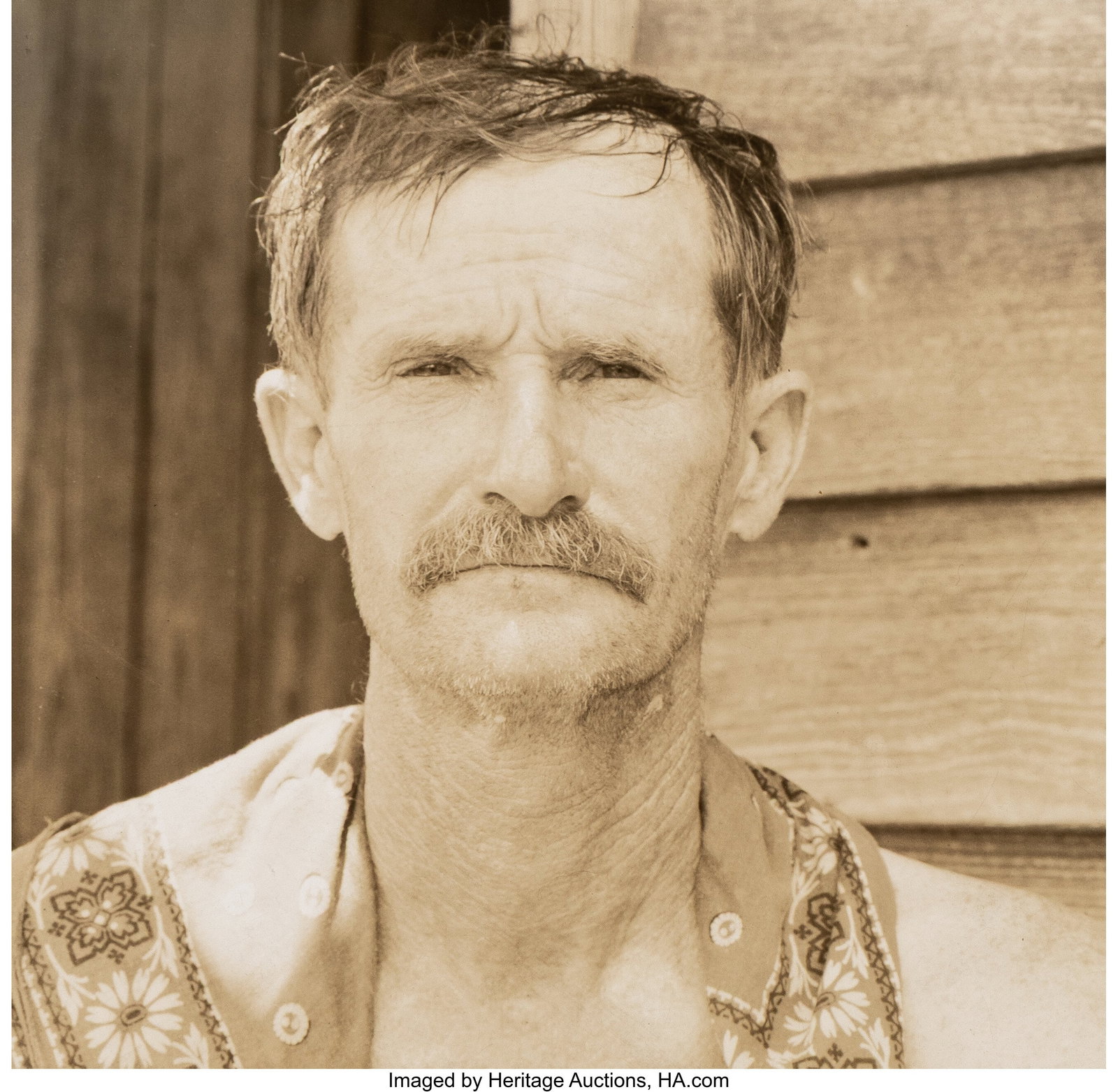 Walker Evans (American, 1903-1975) Bud Fields, 1 (1 of 3)