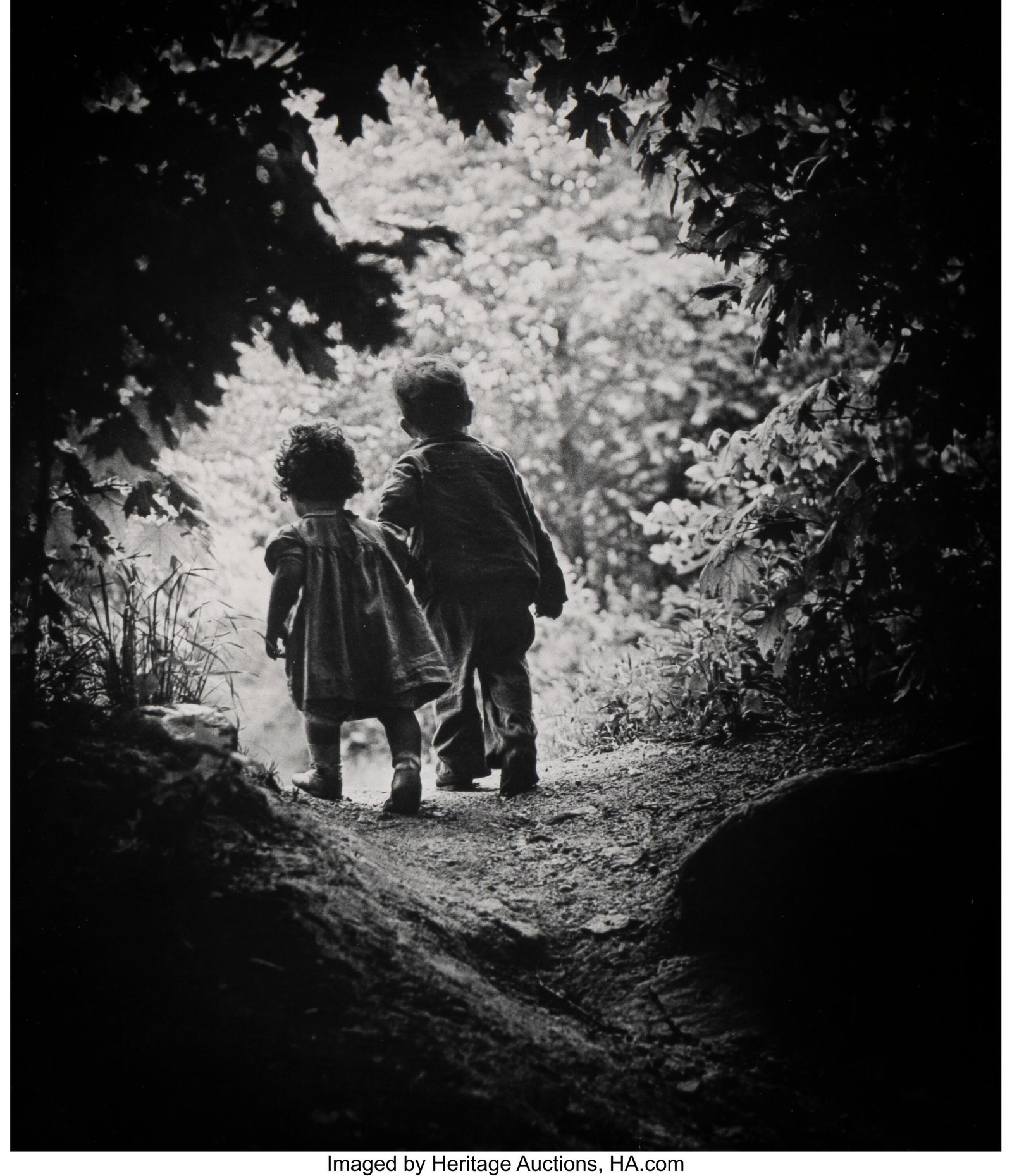 W. Eugene Smith (American, 1918-1978) Walk to Pa: W. Eugene Smith (American, 1918-1978) Walk to Paradise Garden, 1946 Gelatin silver print, print later 8-3/4 x 7-3/8 inches (22.2 x 18.7 cm