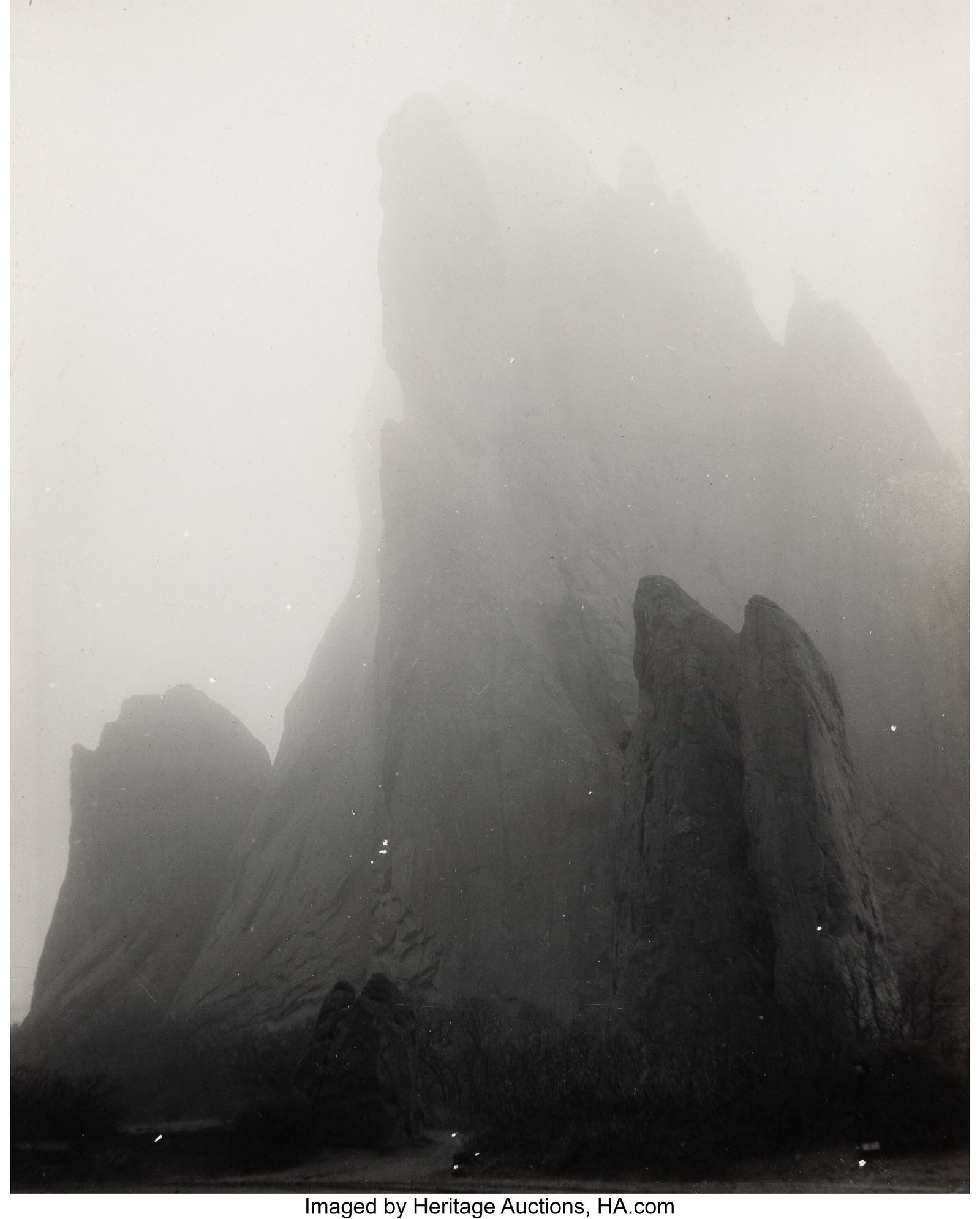 Laura Gilpin (American, 1891-1979) The Ghost Roc: Laura Gilpin (American, 1891-1979) The Ghost Rock, 1919 Gelatin silver print, printed later 9-5/8 x 6-1/4 inches (24.4 x 15.9 cm) (imag