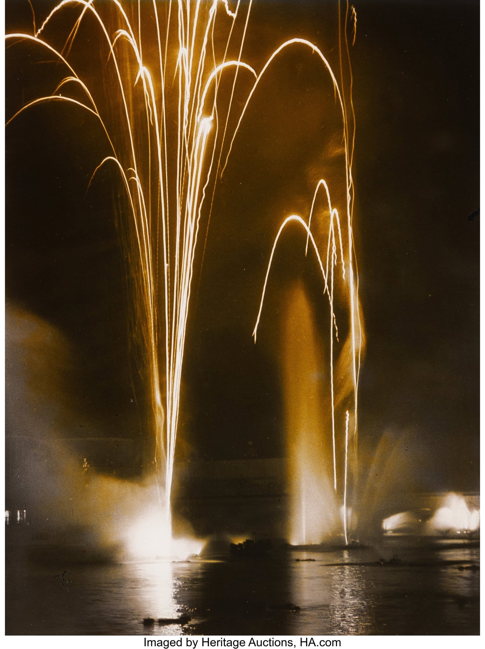 Brassaï (French, 1899-1984) Fireworks, 1938 Gel: Brassaï (French, 1899-1984) Fireworks, 1938 Gelatin silver print, ferrotyped, printed later 8-3/4 x 6-5/8 inches (22.2 x 16.8 cm)