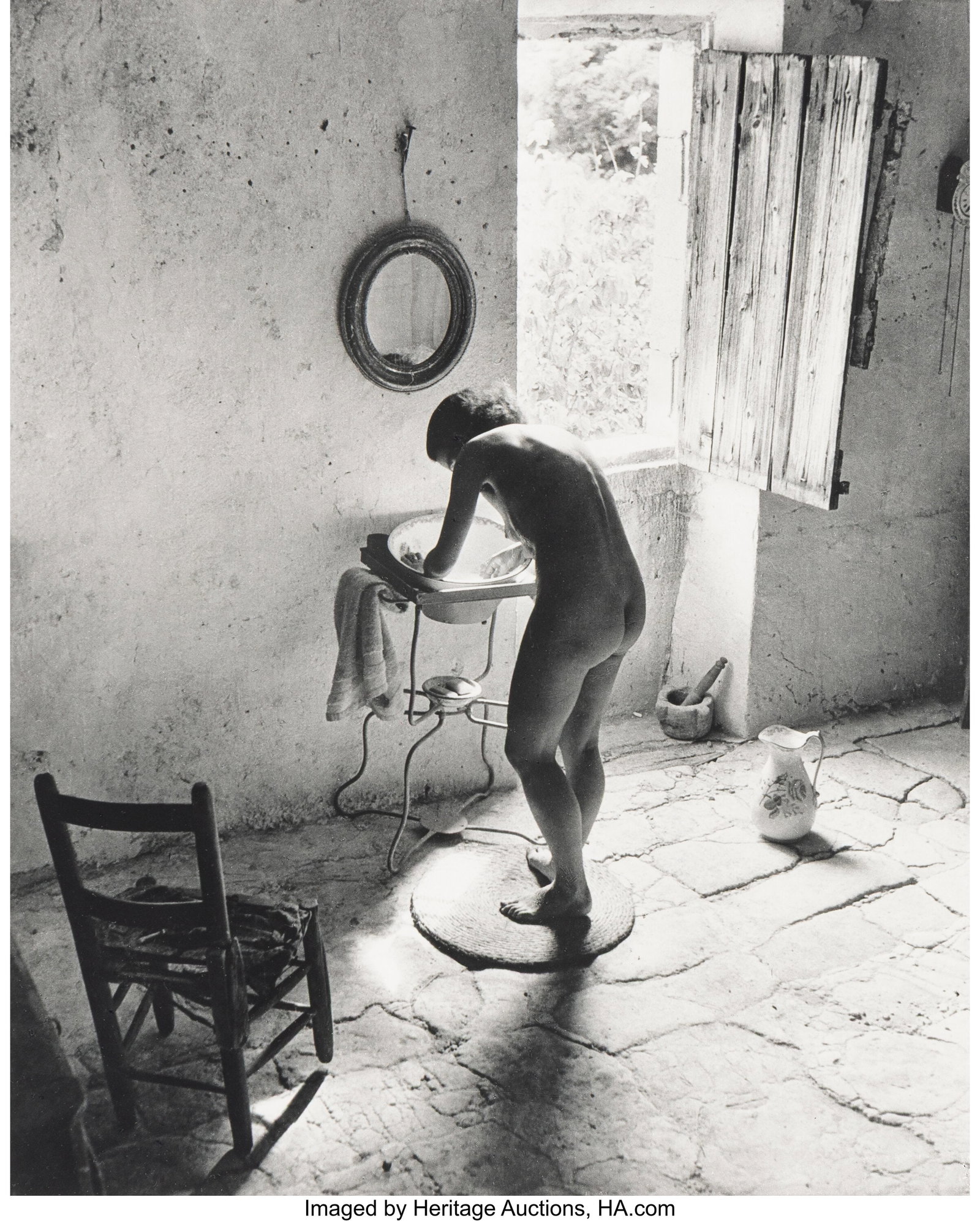 Willy Ronis (French, 1910-2009) Le Nu Provençal: Willy Ronis (French, 1910-2009) Le Nu Provençal, 1949 Gelatin silver print, printed circa 1980 11 x 8-3/4 inches (27.9 x 22.2 cm) (i