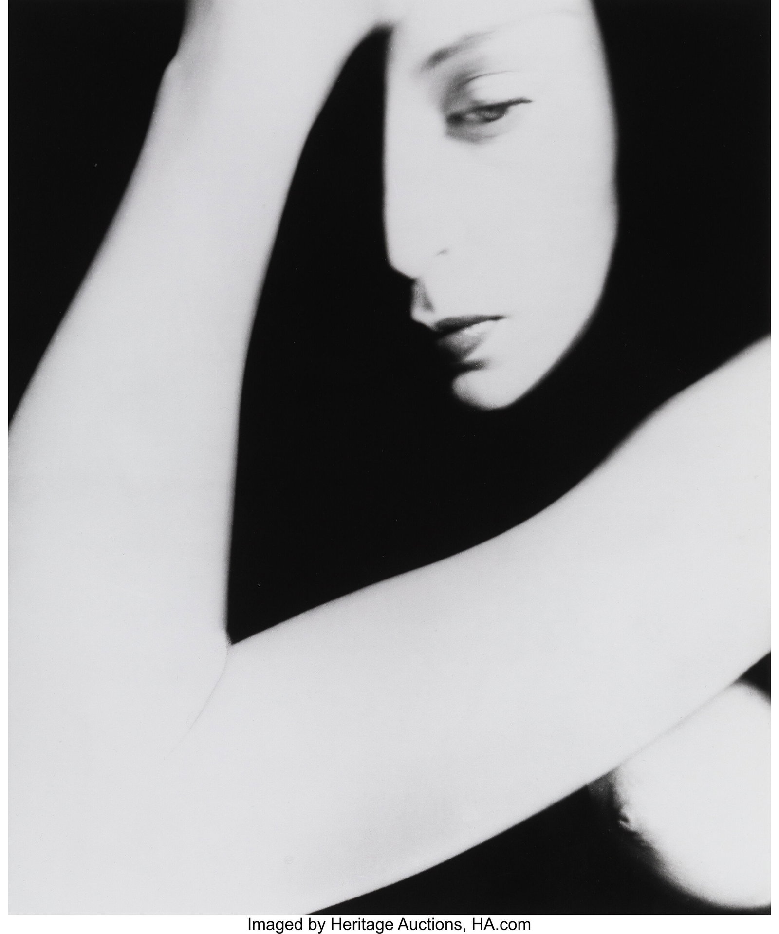 Bill Brandt (British, 1904-1983) Nude (Elbow), L: Bill Brandt (British, 1904-1983) Nude (Elbow), London, 1952 Gelatin silver print, printed later 13-1/2 x 11-1/2 inches (34.3 x 29&period