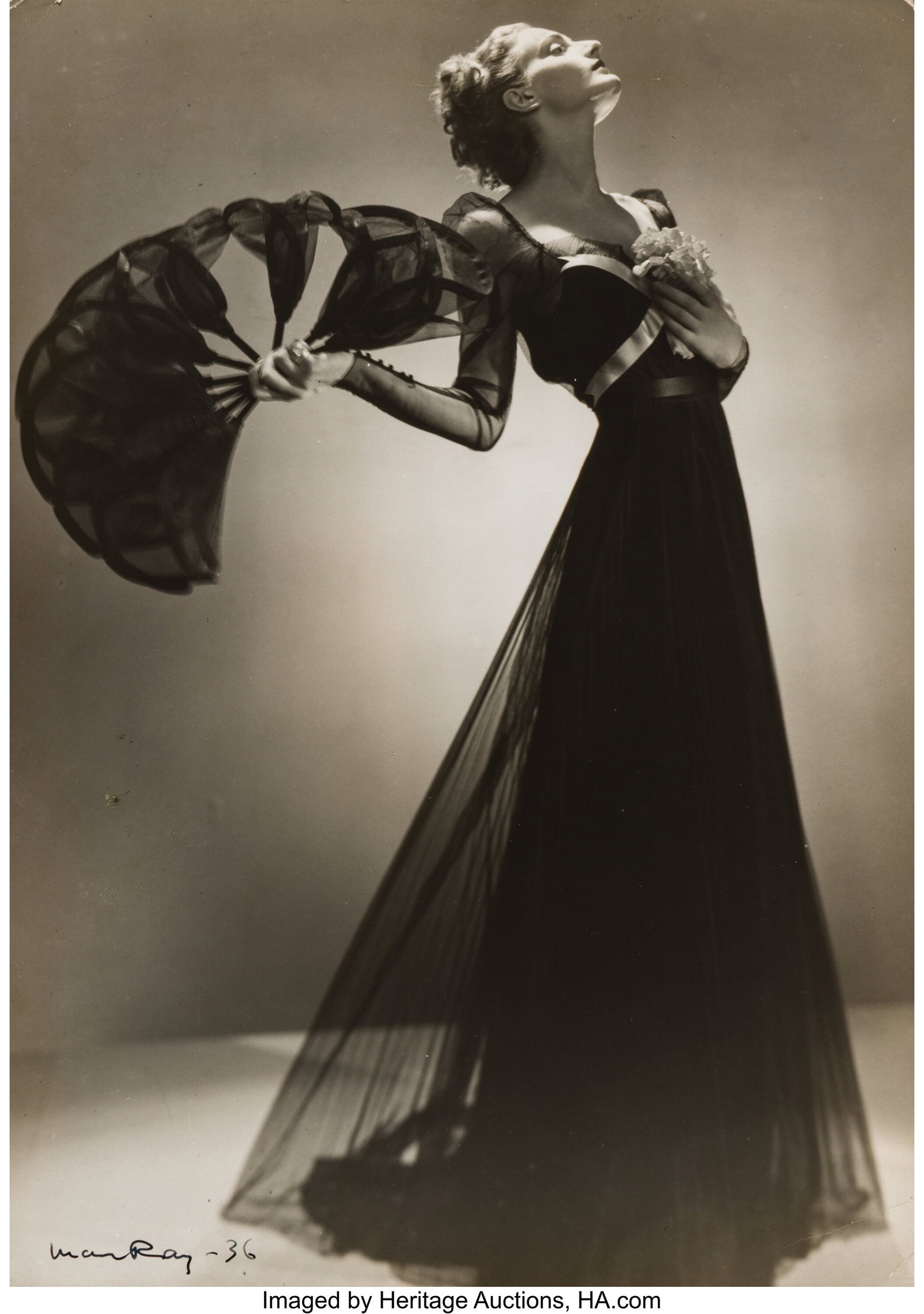 Man Ray (American, 1890-1976) Fashion Study with (1 of 4)
