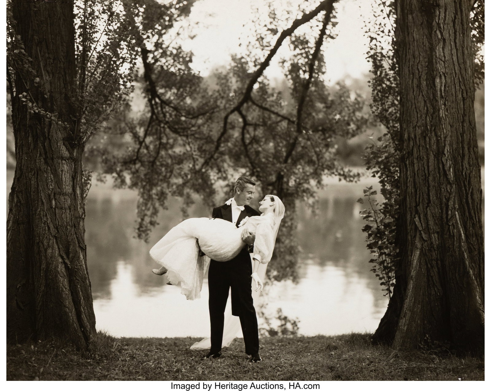 Richard Avedon (American, 1923-2004) Dovima and  (1 of 3)