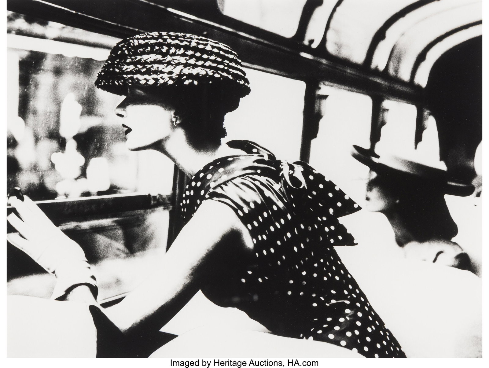 Lillian Bassman (American, 1917-2012) "More Fash: Lillian Bassman (American, 1917-2012) "More Fashion Mileage Per Dress", Barbara Vaughn, Harper's Bazaar, New York, 1954 Gelatin silver print, printed 2006