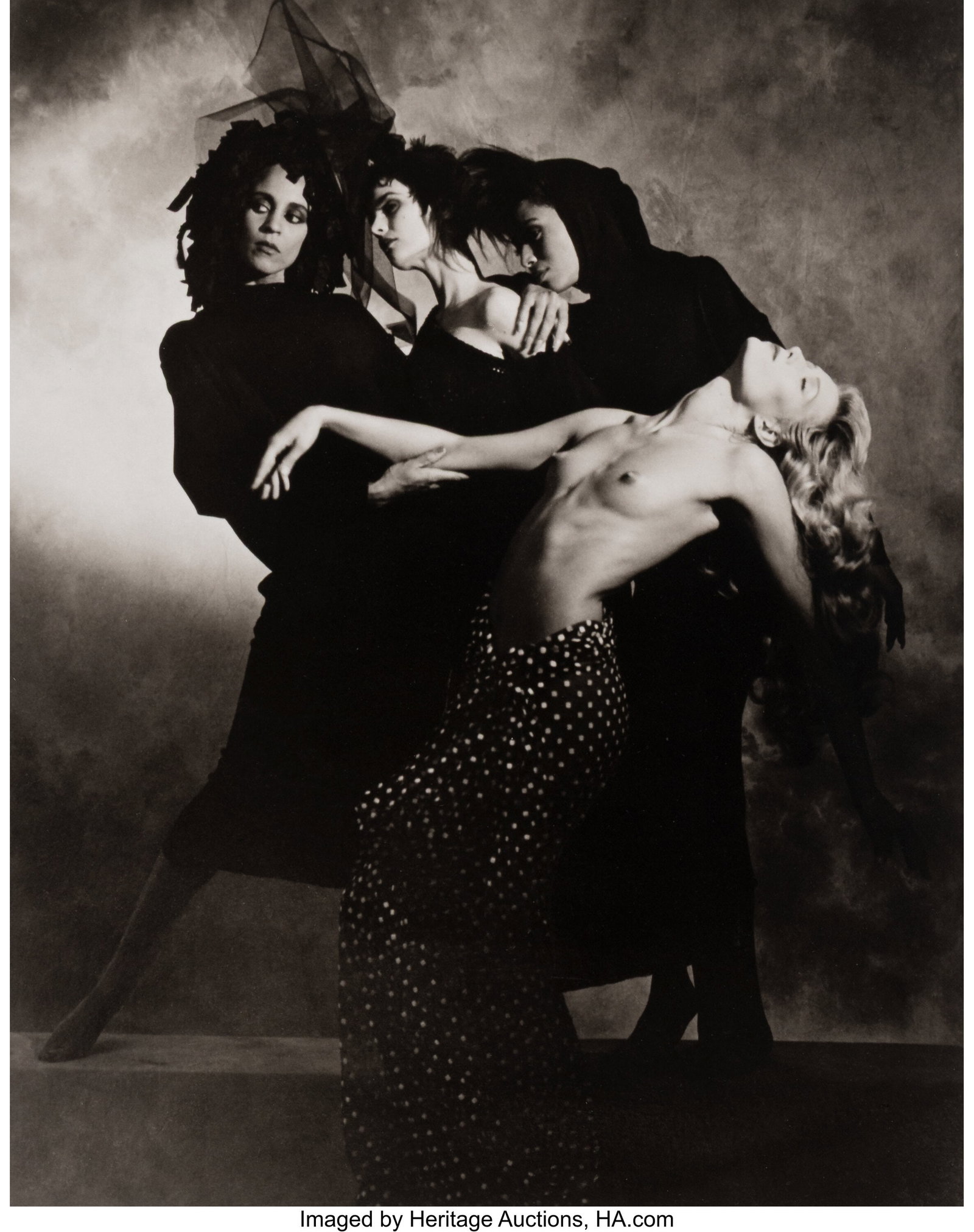 Horst P. Horst (American/German, 1906-1999) Zoli: Horst P. Horst (American/German, 1906-1999) Zoli Models, New York, 1985 Platinum palladium print, printed by Sal Lopes 14 x 11 inches (35.6 x 2