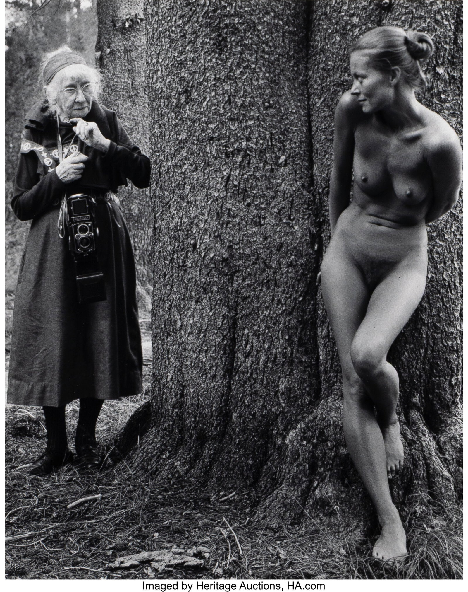 Judy Dater (American, b. 1941) Imogen and Twinka: Judy Dater (American, b. 1941) Imogen and Twinka at Yosemite, 1974 Gelatin silver print 9-1/2 x 7-5/8 inches (24.1 x 19.4 cm) (image&s