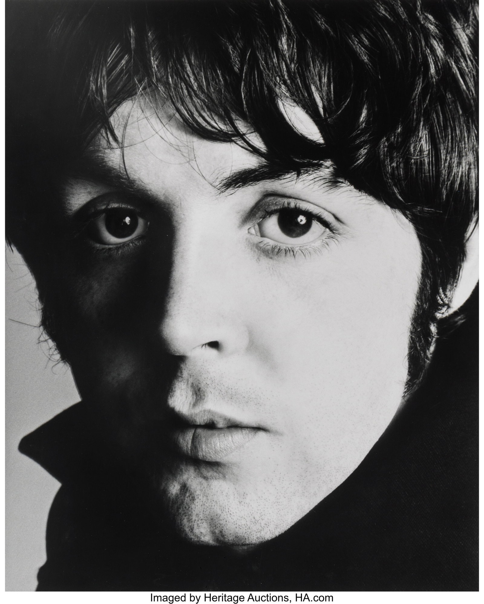 Richard Avedon (American, 1923-2004) Paul McCart: Richard Avedon (American, 1923-2004) Paul McCartney, 1967 Gelatin silver print, printed later 19 x 15-1/4 inches (48.3 x 38.7 cm) (image&rp