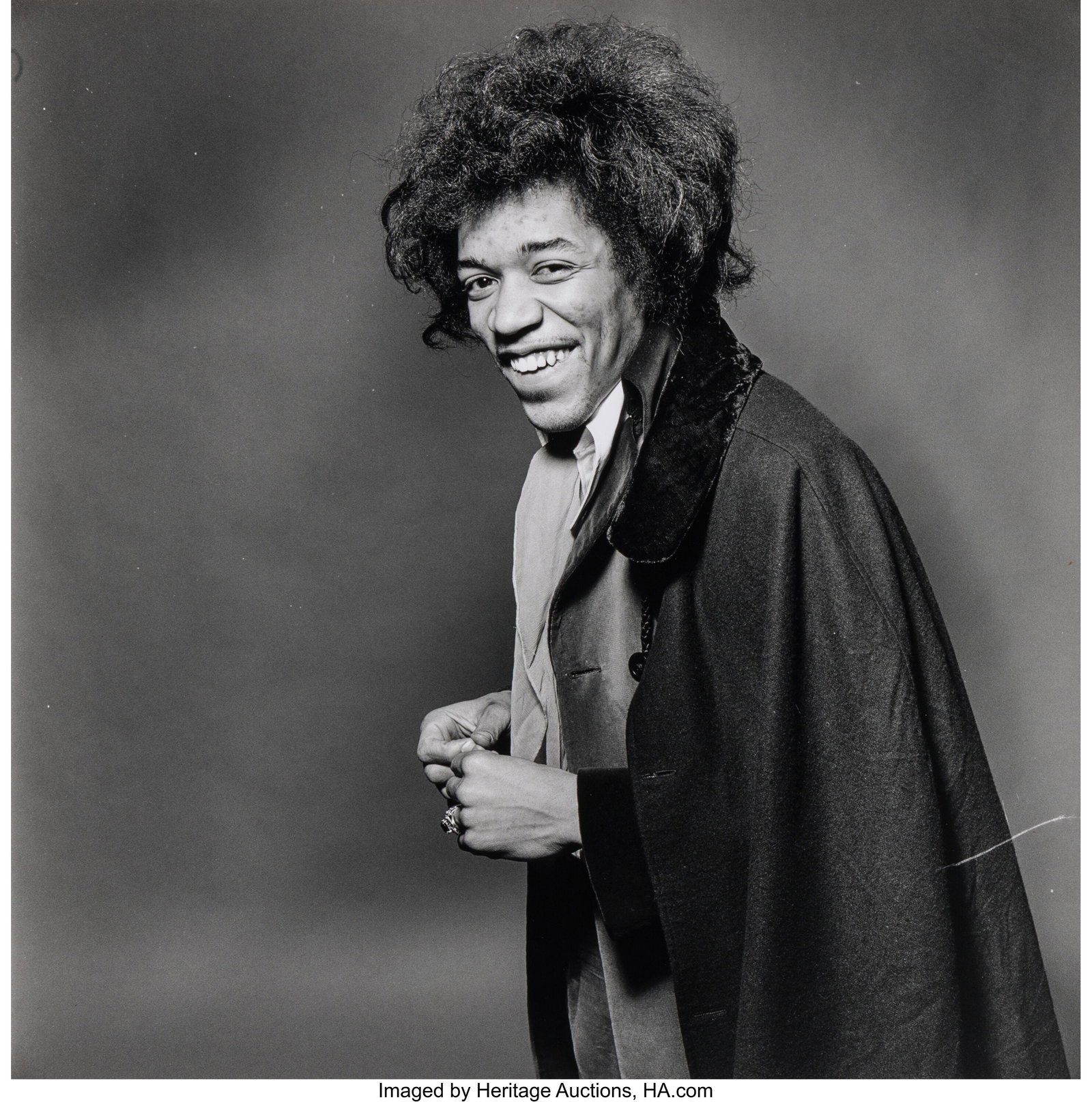 Gered Mankowitz (British, b. 1946) Jimi Hendrix,: Gered Mankowitz (British, b. 1946) Jimi Hendrix, 1968 Digital pigment print, printed later 11-1/2 x 11-1/2 inches (29.2 x 29.2 cm) &l