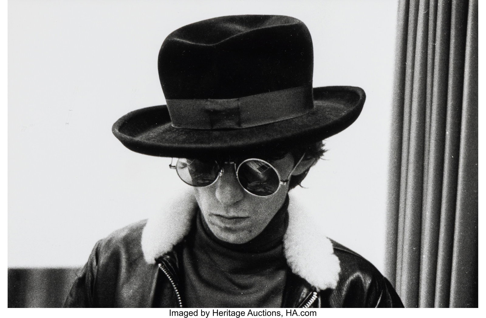 Gered Mankowitz (British, b. 1946) Keith Richard: Gered Mankowitz (British, b. 1946) Keith Richards with Hat and Sunglasses, 1960s Digital pigment print, printed later 7-1/2 x 11-5/8 inches (19.1