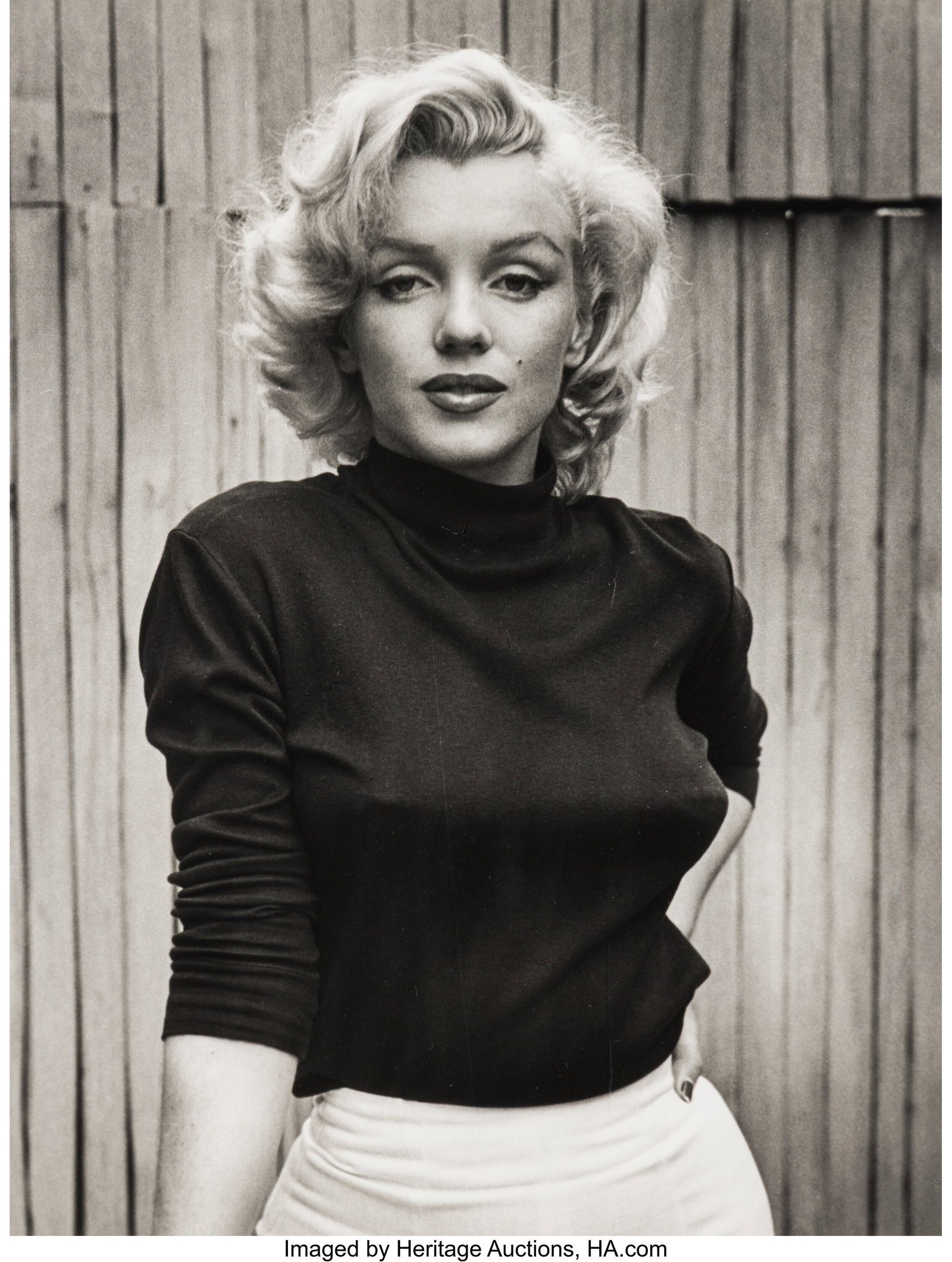 Alfred Eisenstaedt (American, 1898-1995) Marilyn: Alfred Eisenstaedt (American, 1898-1995) Marilyn Monroe (for LIFE), 1953 Gelatin silver print, printed later 11-3/4 x 9 inches (29.8 x 22.9