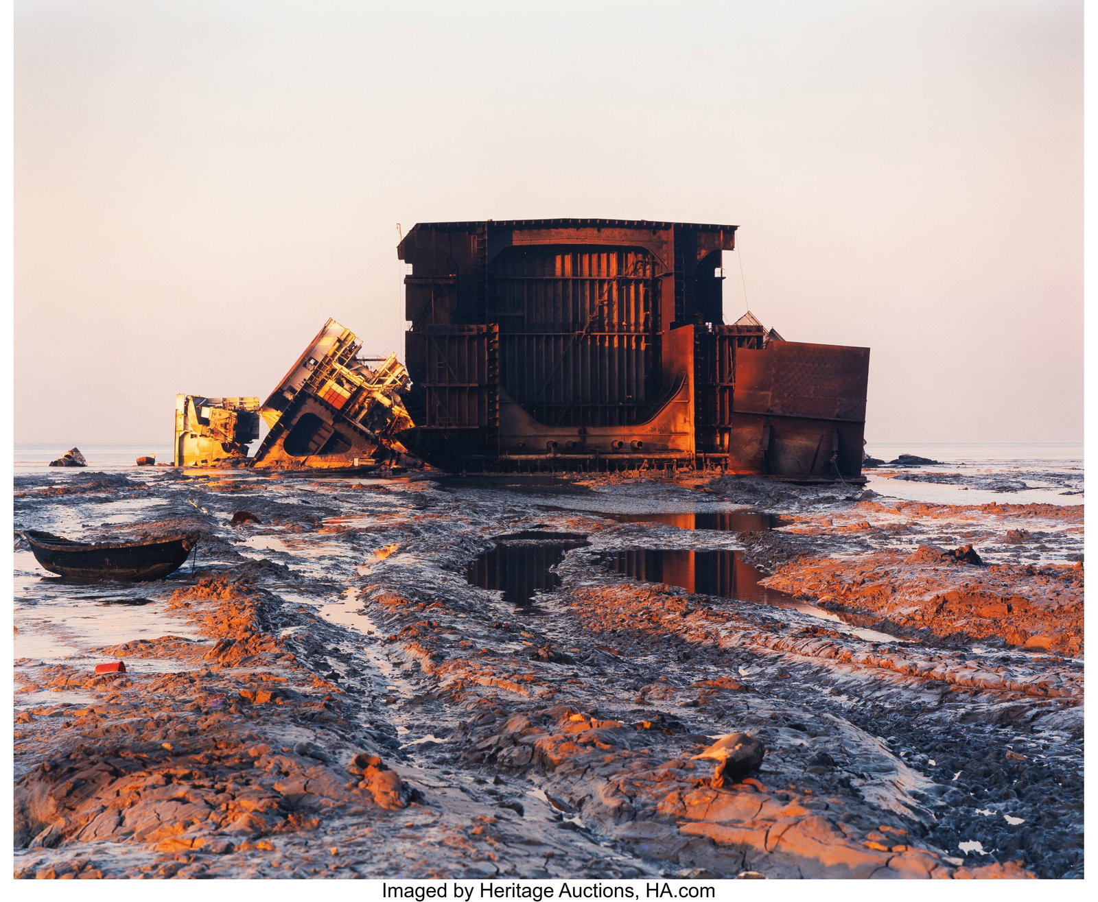 Edward Burtynsky (Canadian, b. 1955) Shipbreakin (1 of 3)