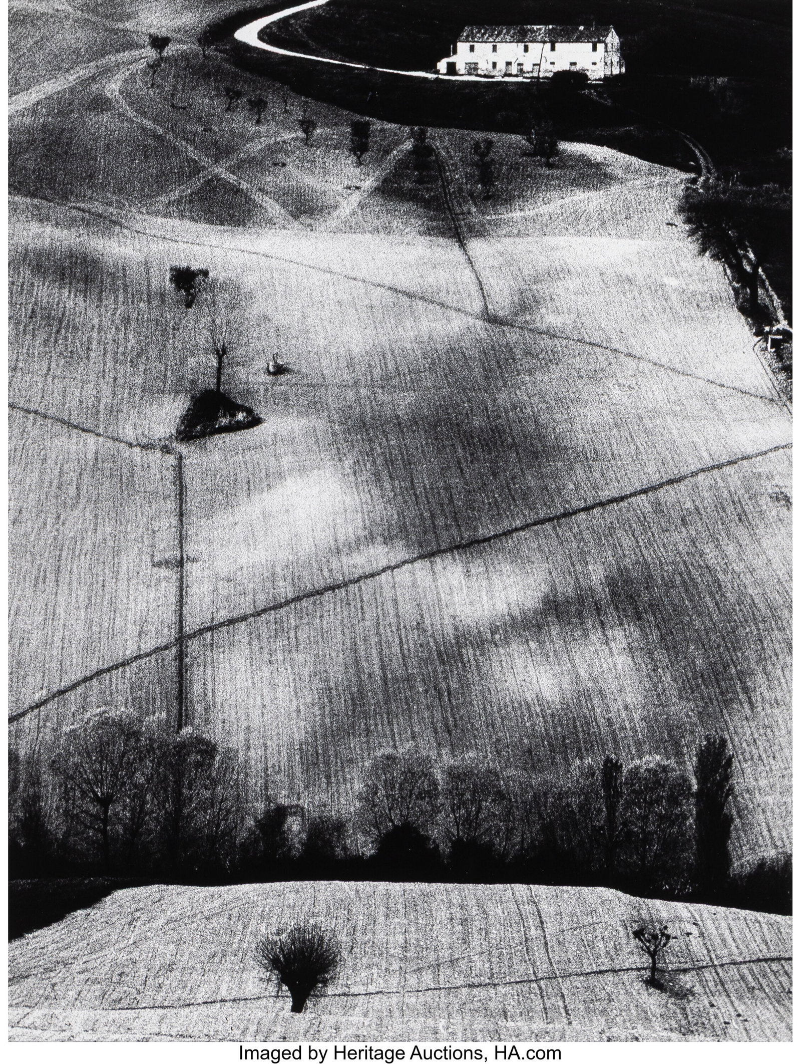 Mario Giacomelli (Italian, 1925-2000) Monte Lago: Mario Giacomelli (Italian, 1925-2000) Monte Lago, Vallone and Arcevia, 1960 Gelatin silver print, printed 1972 16 x 12 inches (40.6 x 30.5 cm)
