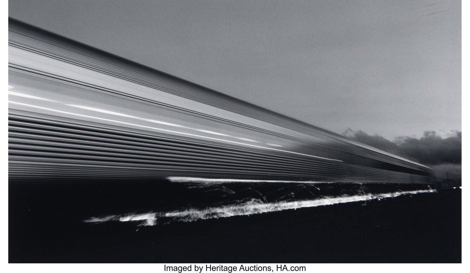 Richard Steinheimer (American, 1929-2011) Santa : Richard Steinheimer (American, 1929-2011) Santa Fe Railway, Grand Canyon, Hesperia, California, 1950s Gelatin silver print, printed later 7-5/8 x 12-3