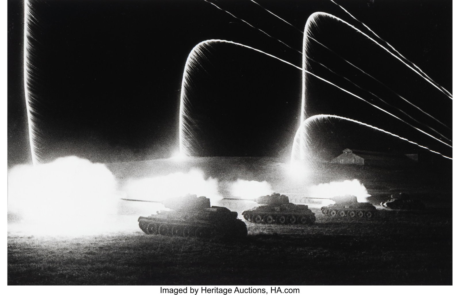 Dmitri Baltermants (Russian, 1912-1990) Tank Att (1 of 2)
