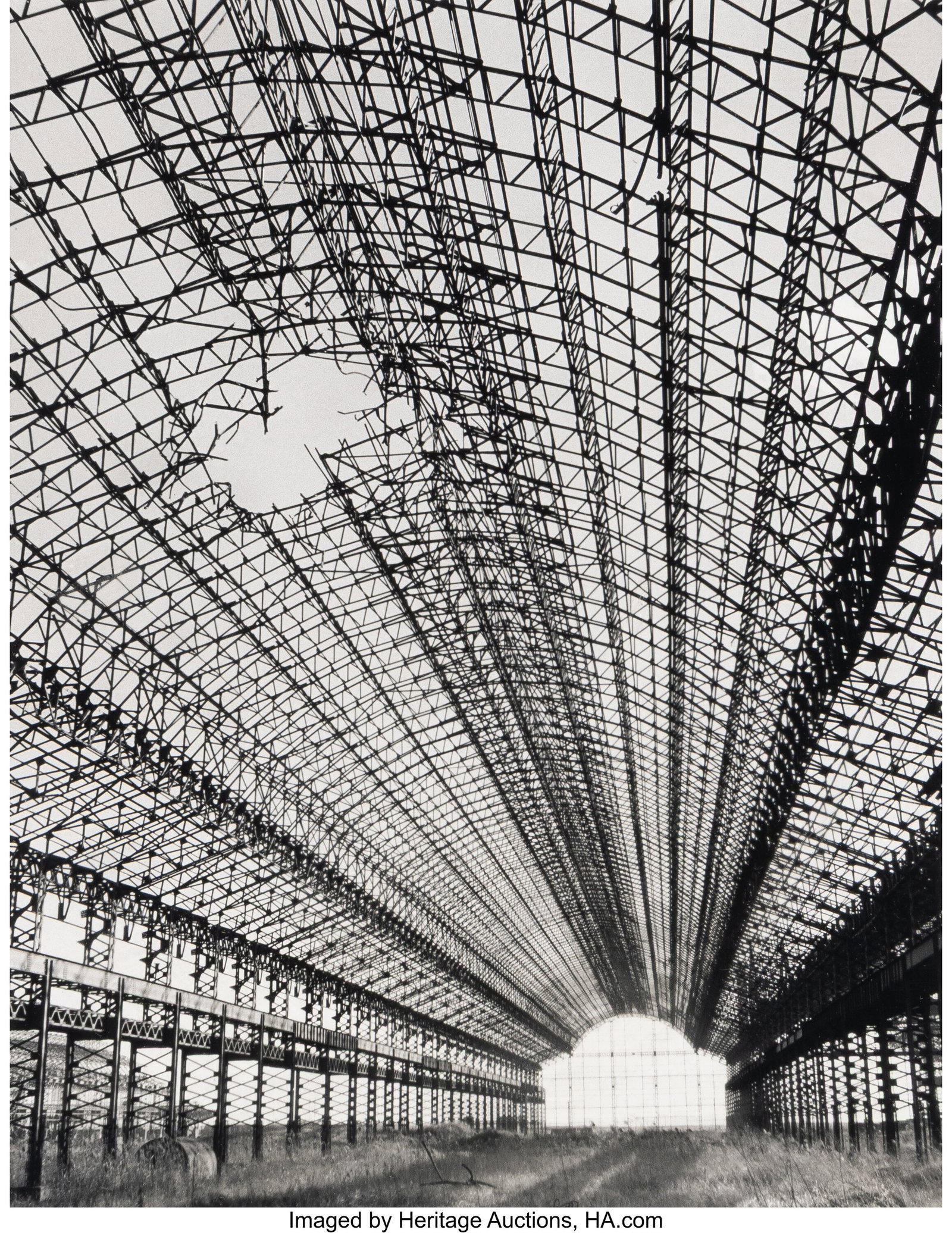 Horace Bristol (American, 1909-1997) Bombed out : Horace Bristol (American, 1909-1997) Bombed out Factory, Japan, 1936 Gelatin silver print, printed later 12-3/4 x 9-3/4 inches (32.4 x 24.8