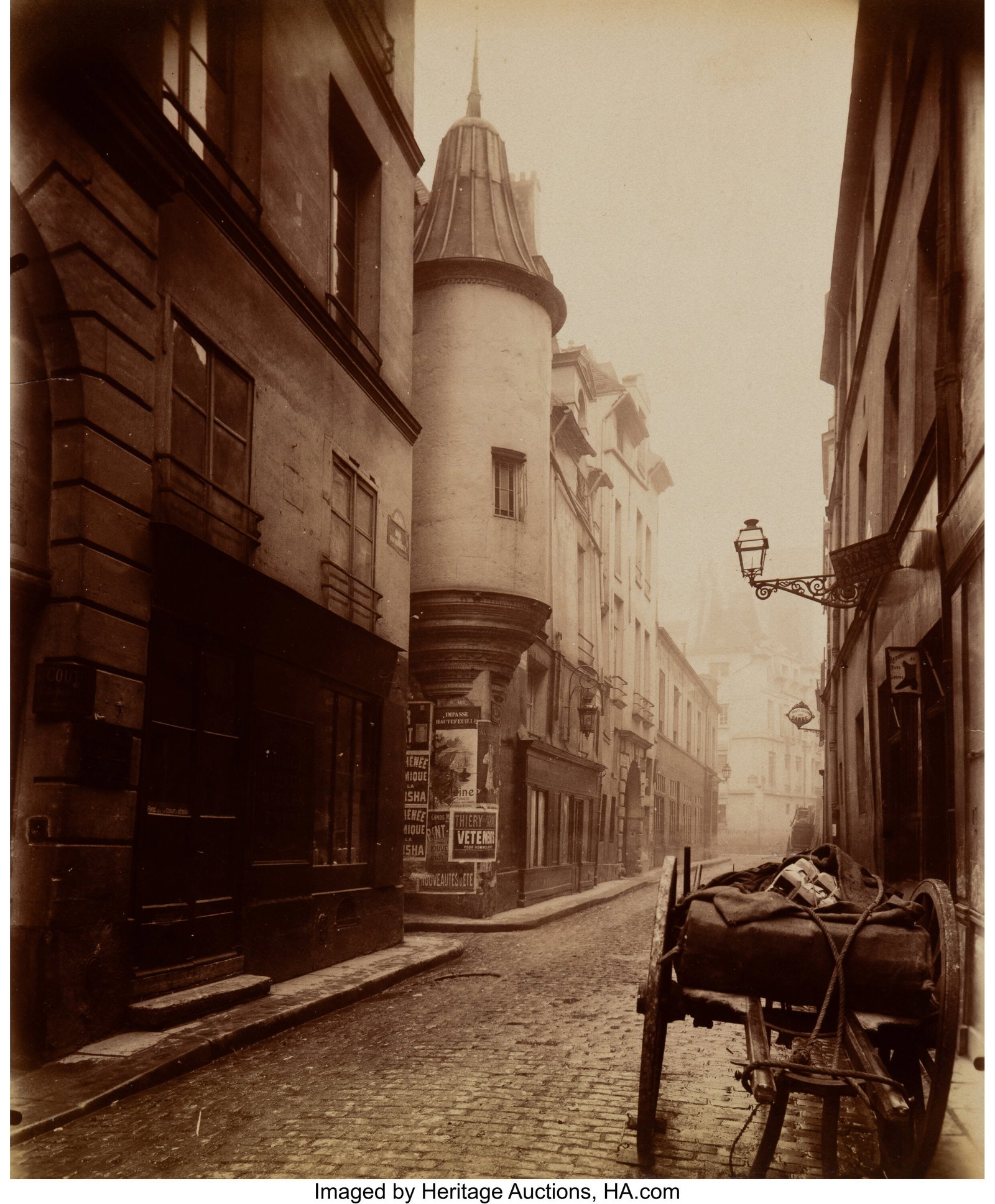 Eugene Atget (French, 1857-1927) Rue Hautefeuill: Eugene Atget (French, 1857-1927) Rue Hautefeuille, 1898 Albumen print 8-1/4 x 6-7/8 inches (21.0 x 17.5 cm) (image/sheet) Titled in 