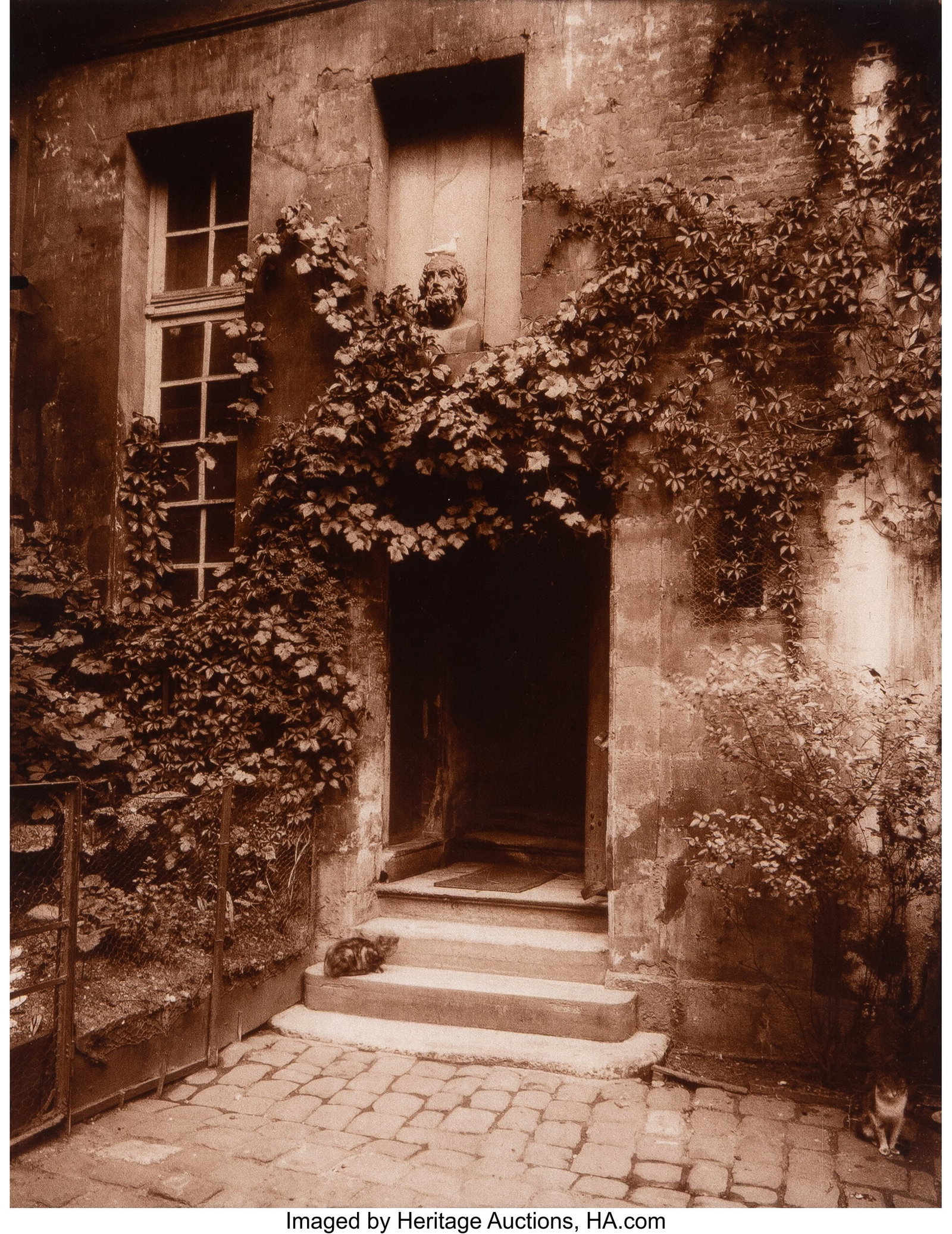 Eugene Atget (French, 1857-1927) Cour de Rouen,  (1 of 2)