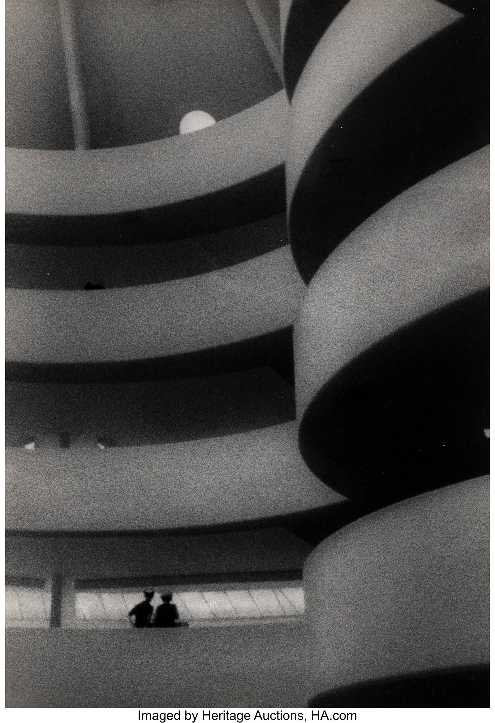 W. Eugene Smith (American, 1918-1978) Guggenheim: W. Eugene Smith (American, 1918-1978) Guggenheim Museum, 1950s Gelatin silver print 13-3/8 x 9-3/8 inches (34.0 x 23.8 cm) (image/