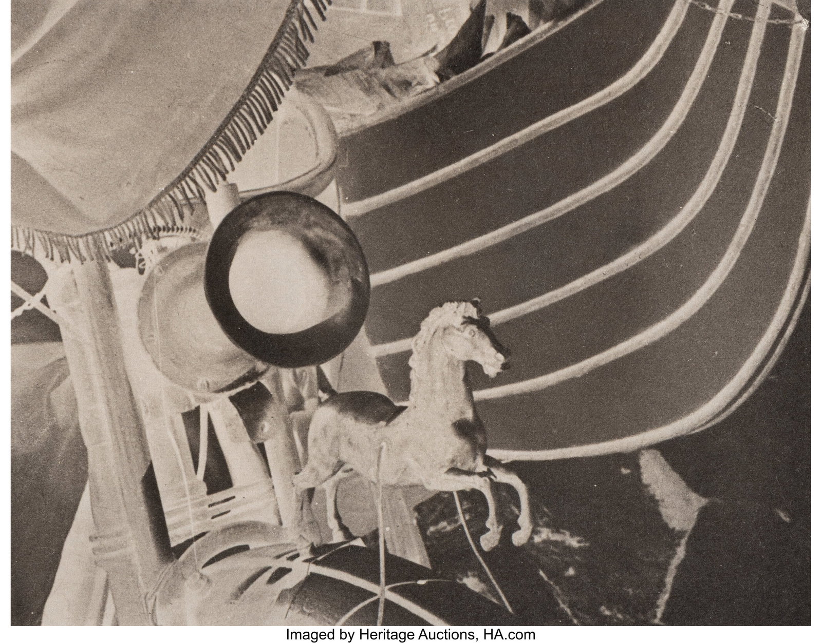 Manuel Alvarez Bravo (Mexican, 1902-2002) Caball: Manuel Alvarez Bravo (Mexican, 1902-2002) Caballito de Carro de Helados (Little Horse on the Ice Cream Cart), 1928 Platinum palladium print, printed 1981 4-3/