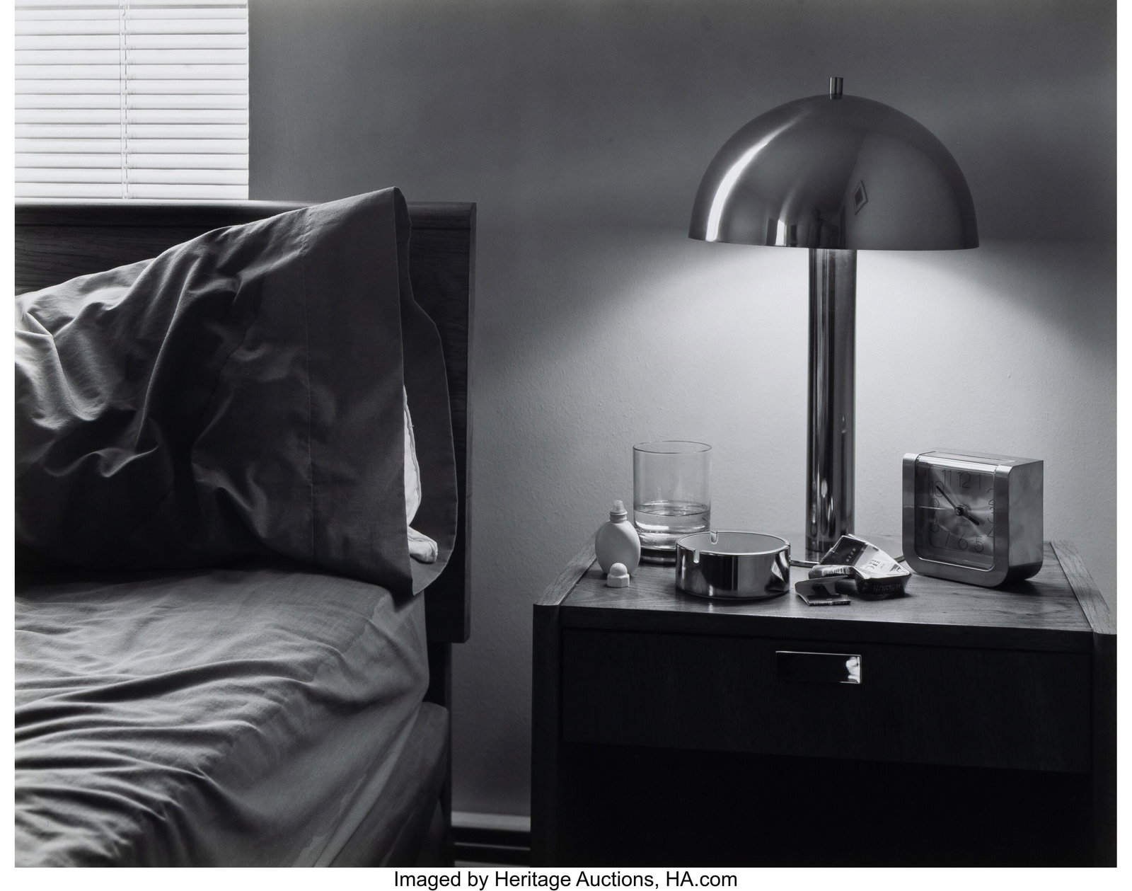 George Tice (American, 1938-2025) Self-Portrait,: George Tice (American, 1938-2025) Self-Portrait, Carteret, New Jersey, 1975 Gelatin silver print, printed 1982 15-1/4 x 19-1/4 inches (38.7 