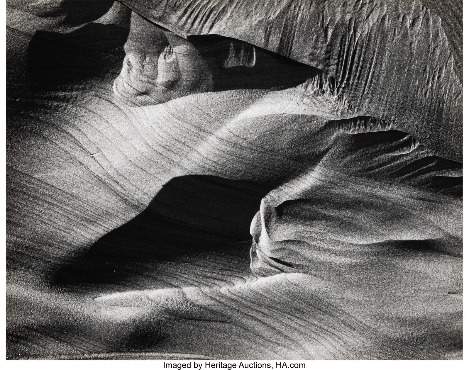 Brett Weston (American, 1911-1993) Dunes, Baja,  (1 of 2)
