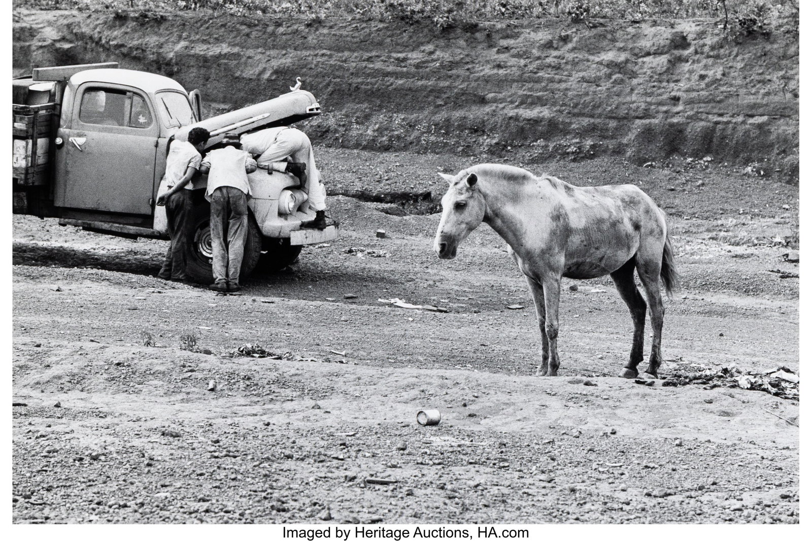 Elliott Erwitt (American, 1928-2023) Brasilia, 1: Elliott Erwitt (American, 1928-2023) Brasilia, 1961 Gelatin silver print, printed 1974 9 x 13-1/4 inches (22.9 x 33.7 cm) (image/sheet&