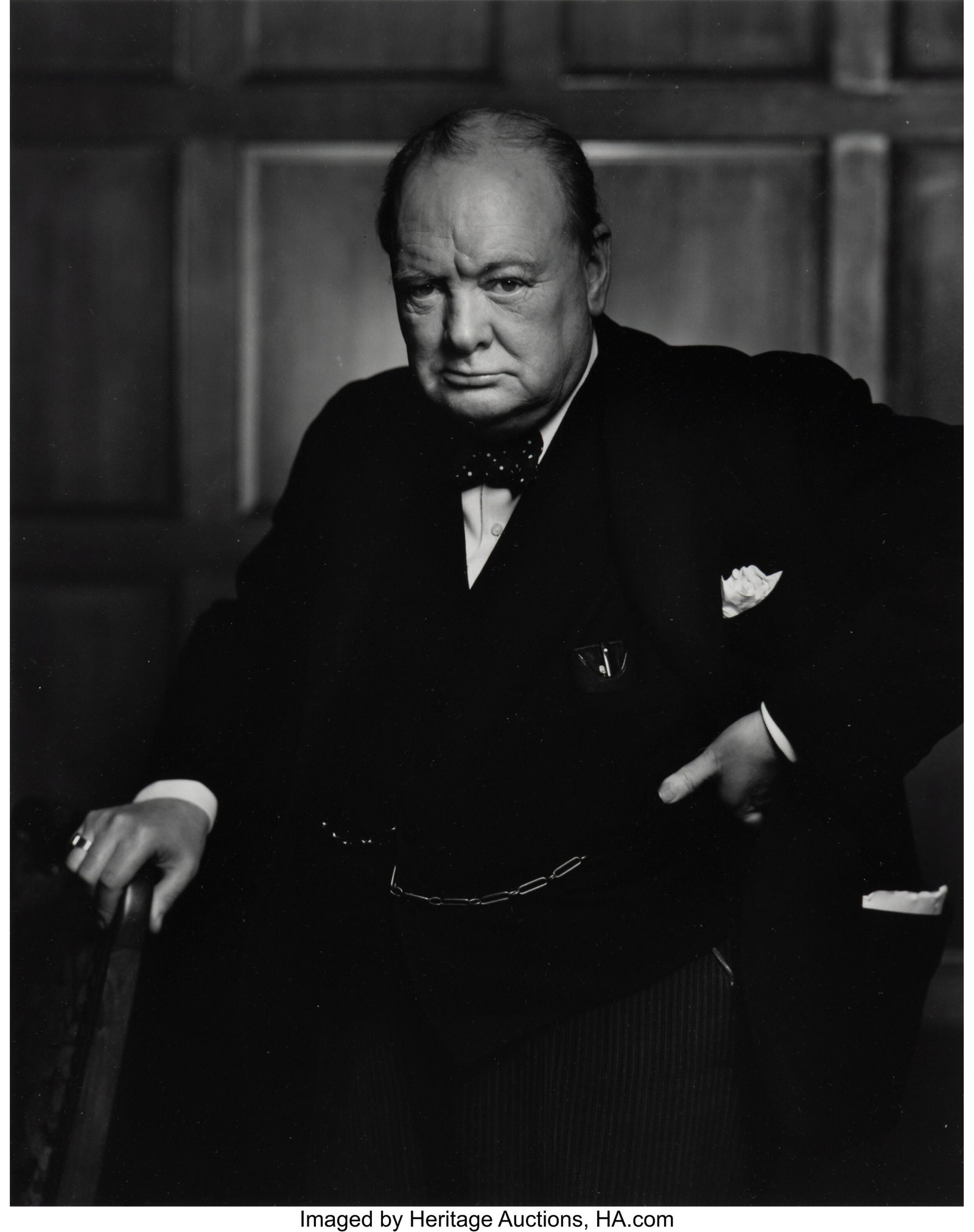 Yousuf Karsh (Canadian, 1908-2002) Winston Churc (1 of 2)