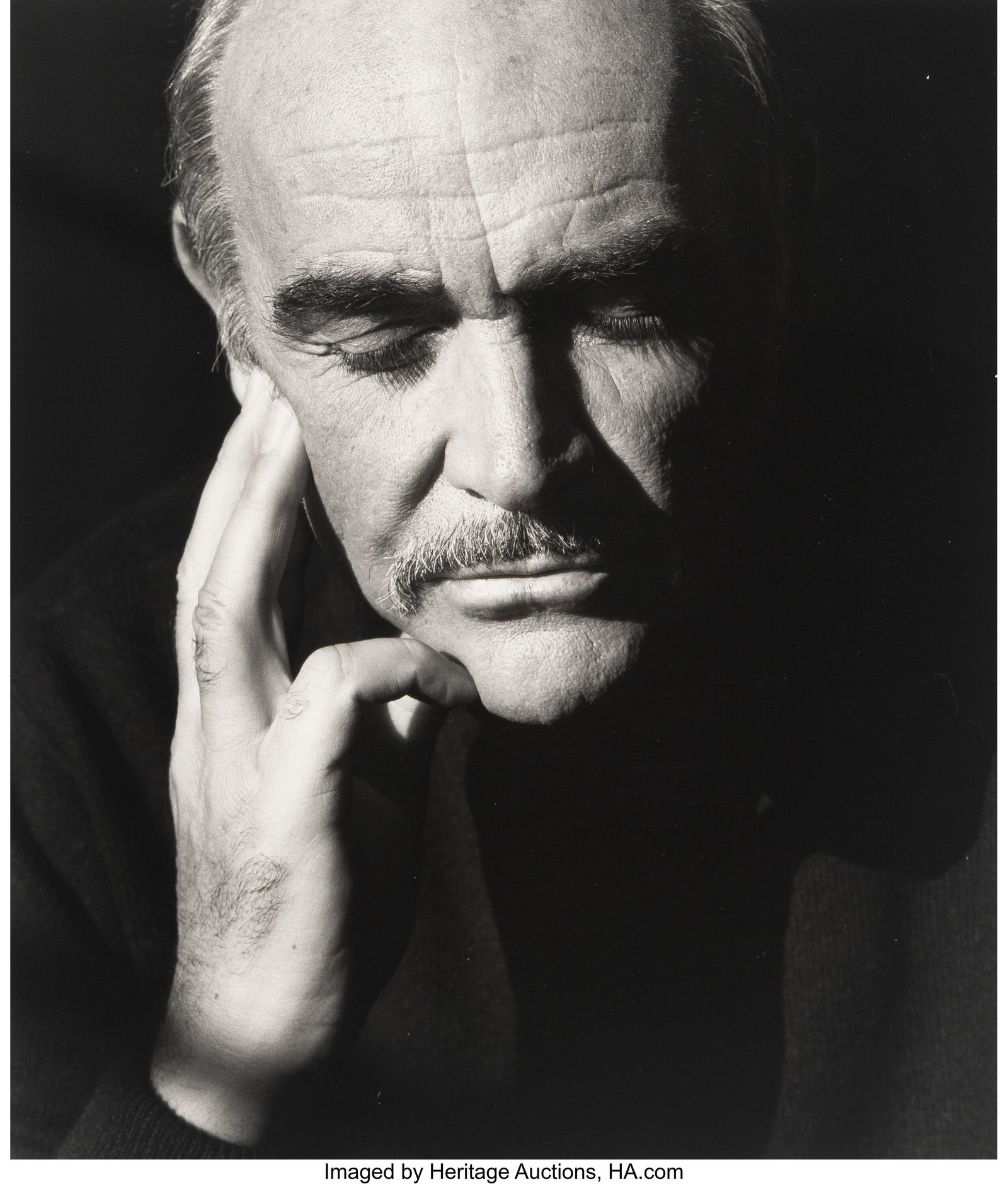 Herb Ritts (American, 1952-2002) Sean Connery, 1 (1 of 3)