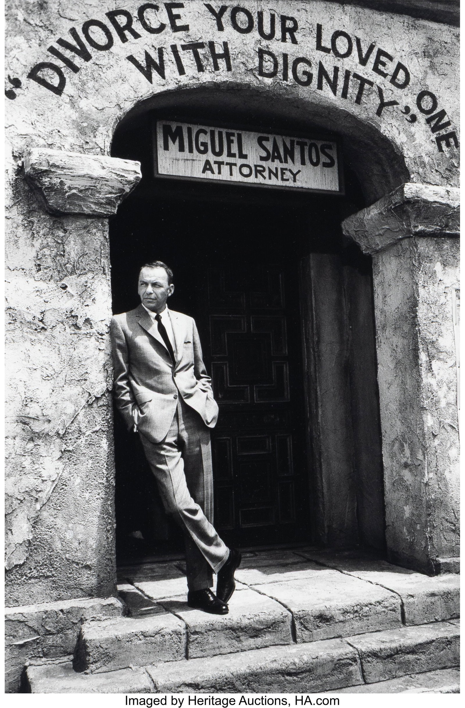 Bob Willoughby (American, 1927-2009) Frank Sinat (1 of 2)