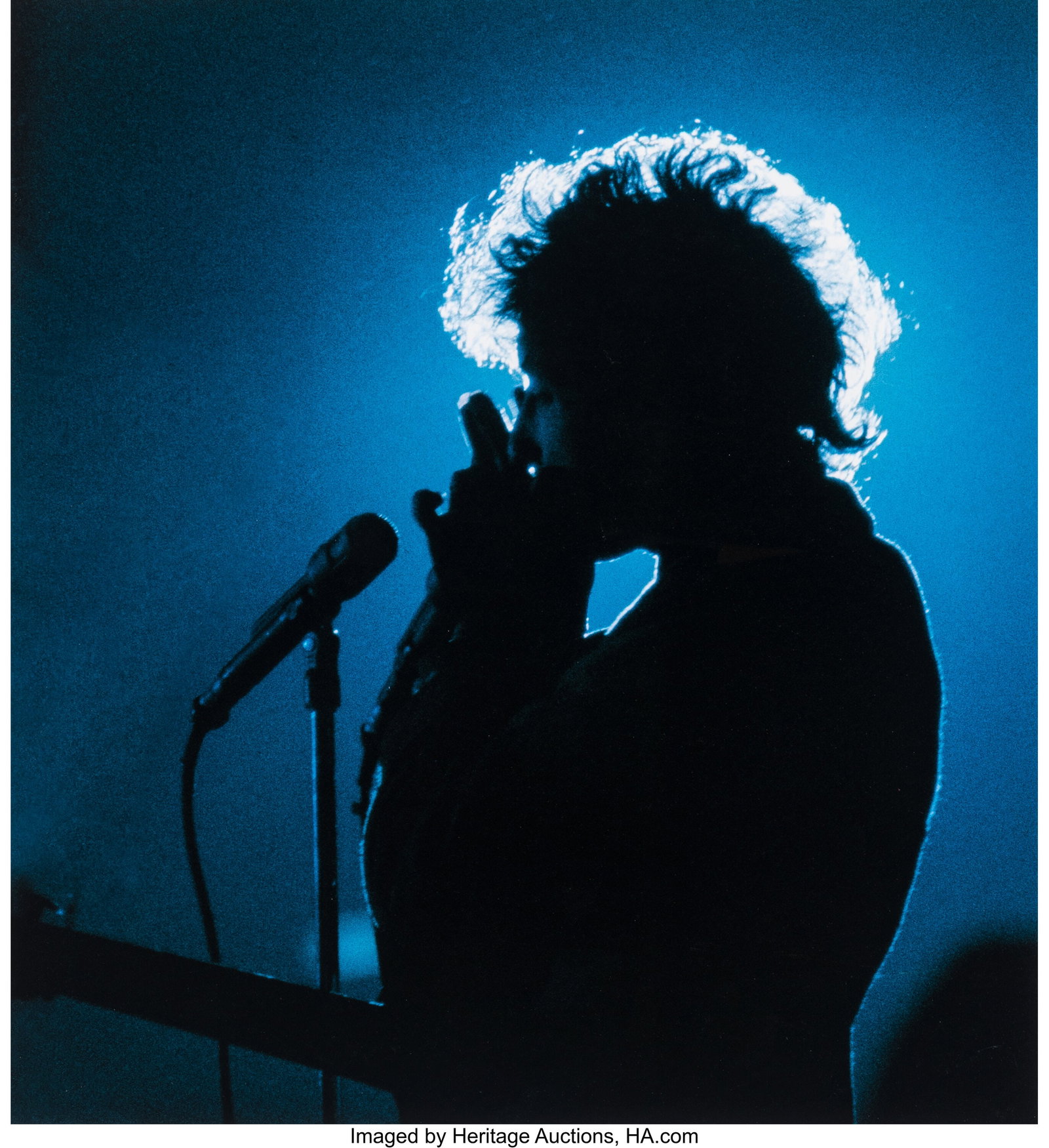 Rowland Scherman (American, b. 1937) Bob Dylan i: Rowland Scherman (American, b. 1937) Bob Dylan in Concert, 1965 Digital pigment print, printed later 22 x 20 inches (55.9 x 50.8 cm) (im