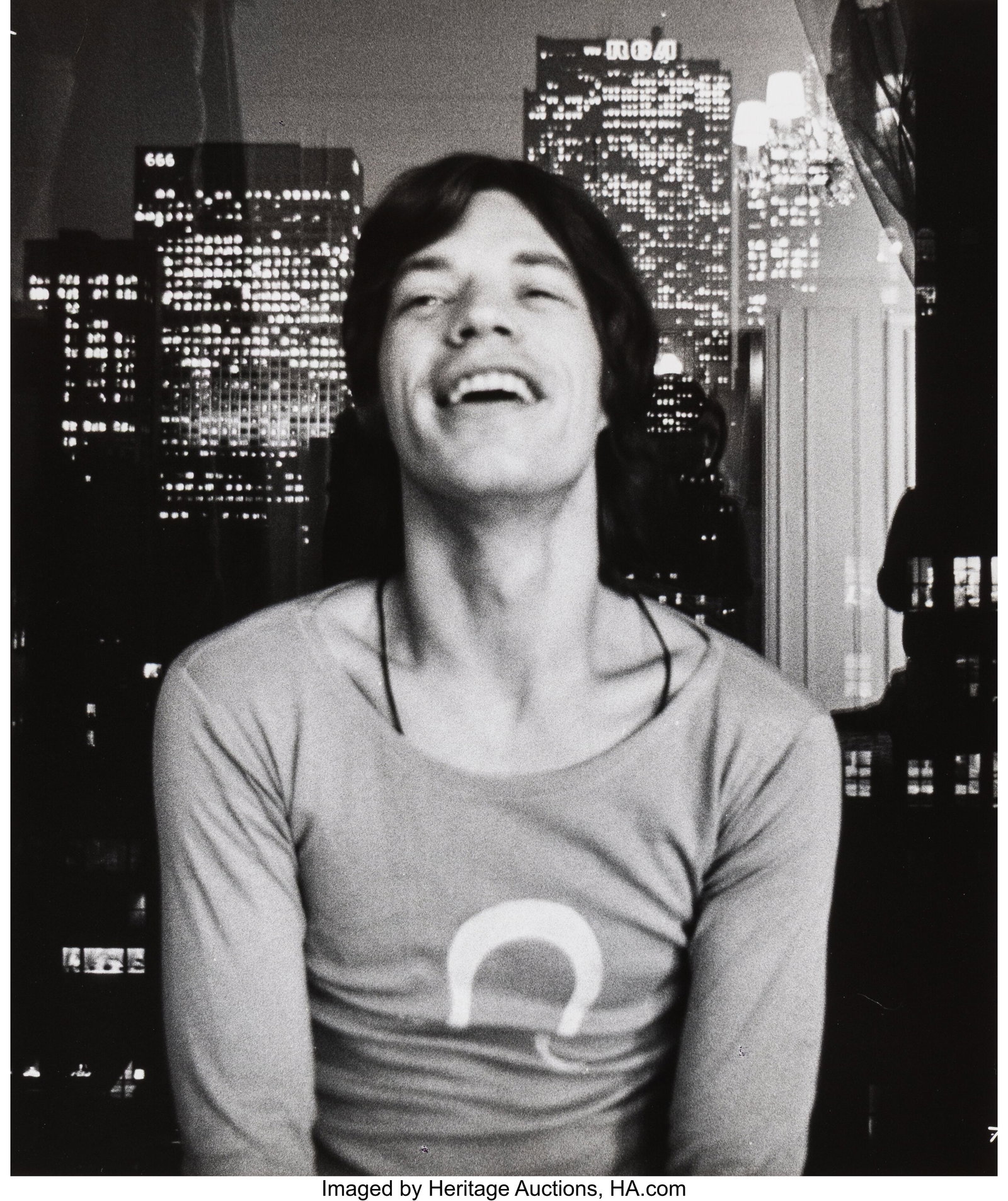 Cecil Beaton (British, 1904-1980) Mick Jagger (f: Cecil Beaton (British, 1904-1980) Mick Jagger (for Vogue), 1970 Gelatin silver print 16-3/4 x 14 inches (42.5 x 35.6 cm) (image/she