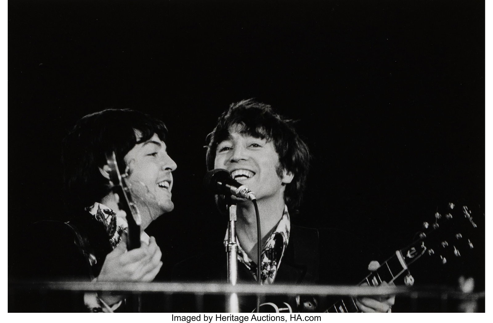 Jim Marshall (American, 1936-2010) Last Concert,: Jim Marshall (American, 1936-2010) Last Concert, 1966 Gelatin silver print, printed 1981 8-1/2 x 13 inches (21.6 x 33.0 cm) (image/shee