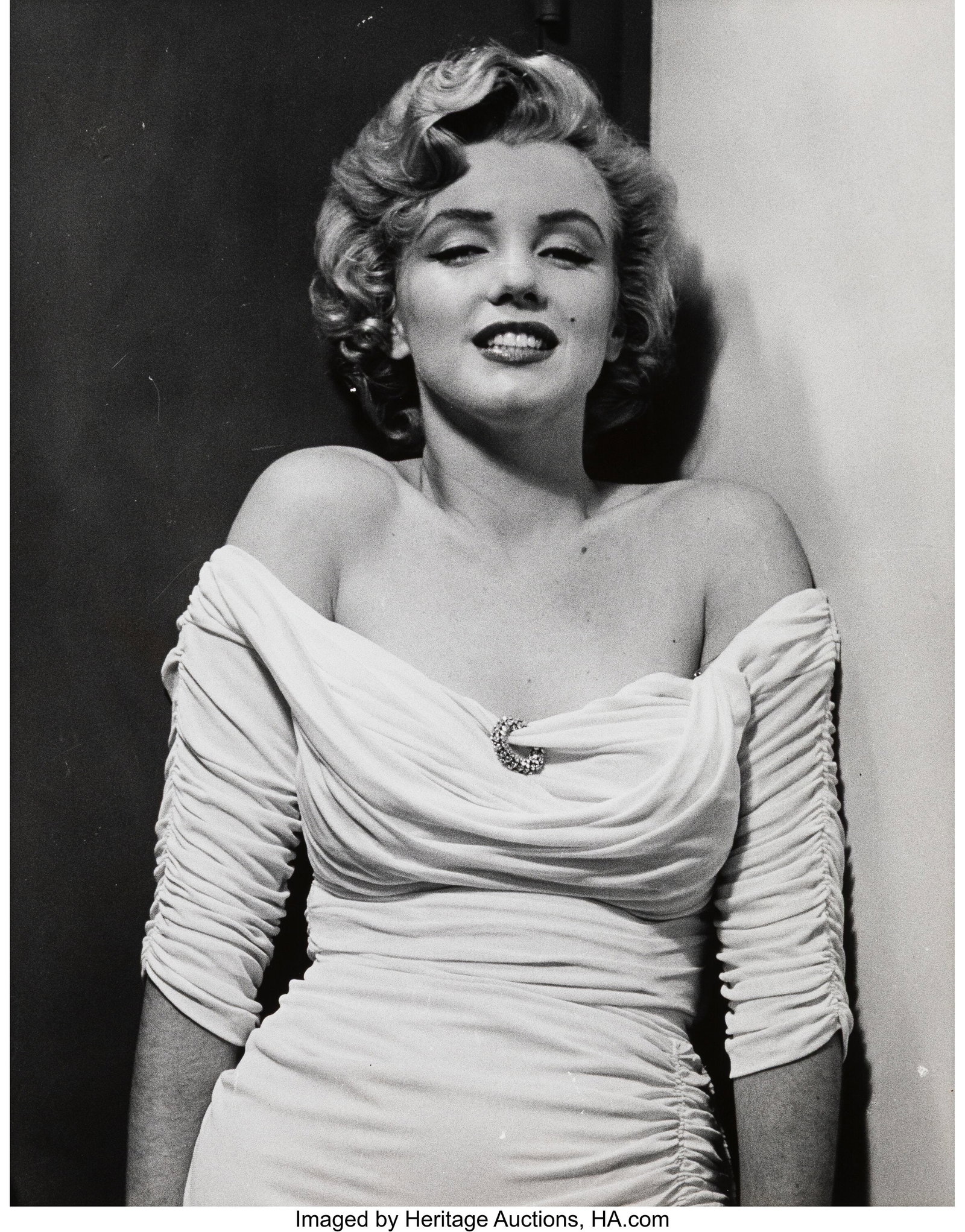 Philippe Halsman (American, 1906-1979) Marilyn M: Philippe Halsman (American, 1906-1979) Marilyn Monroe, LIFE Cover Sitting, 1952 Gelatin silver print, printed before 1979 13-1/2 x 10-5/8 inches (34&peri