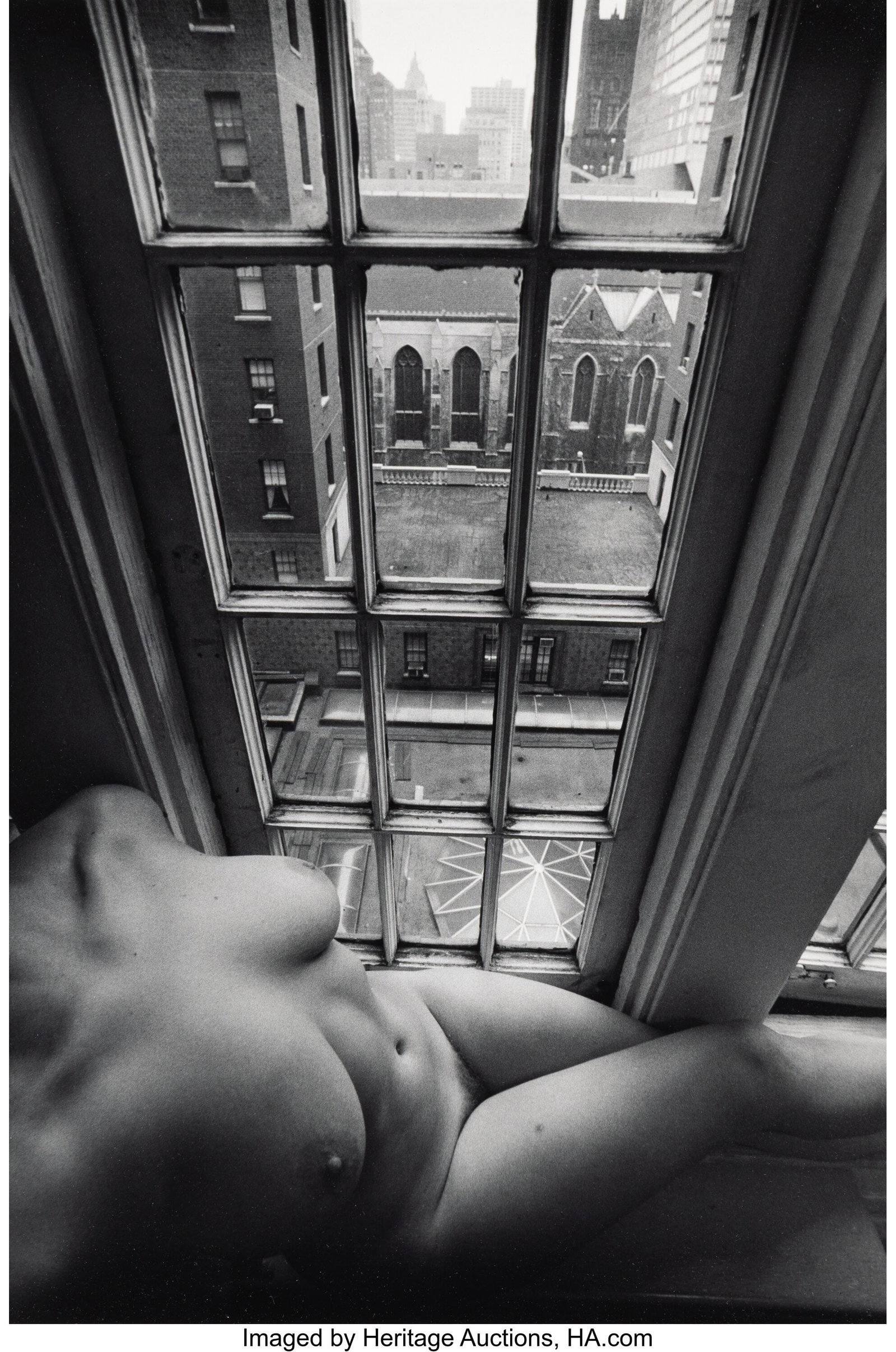 Lucien Clergue (French, 1934-2014) Carol in Chic (1 of 2)