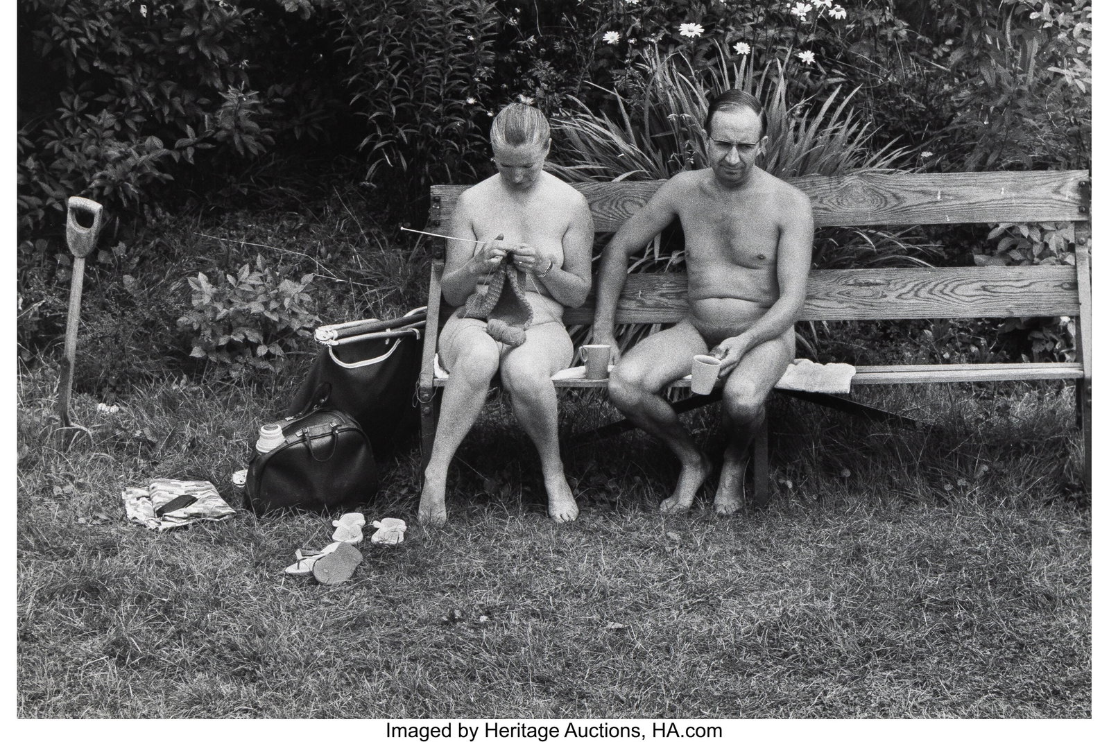 Elliott Erwitt (American, 1928-2023) Kent, Engla: Elliott Erwitt (American, 1928-2023) Kent, England, 1968 Gelatin silver print, printed circa 1985 14-1/2 x 21-3/4 inches (36.8 x 55.2 cm&rp