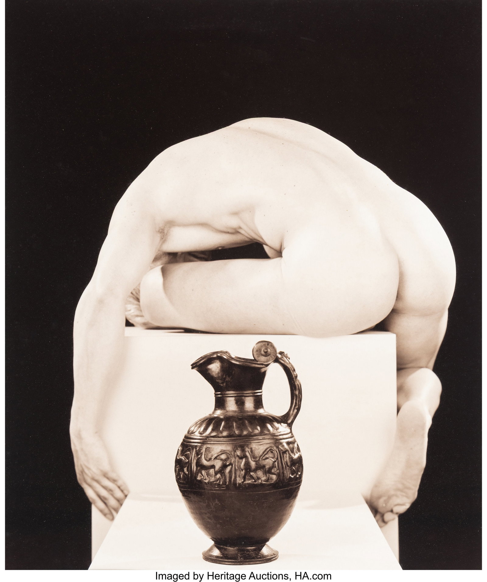 Len Prince (American, b. 1953) Bucchero Pitcher  (1 of 2)