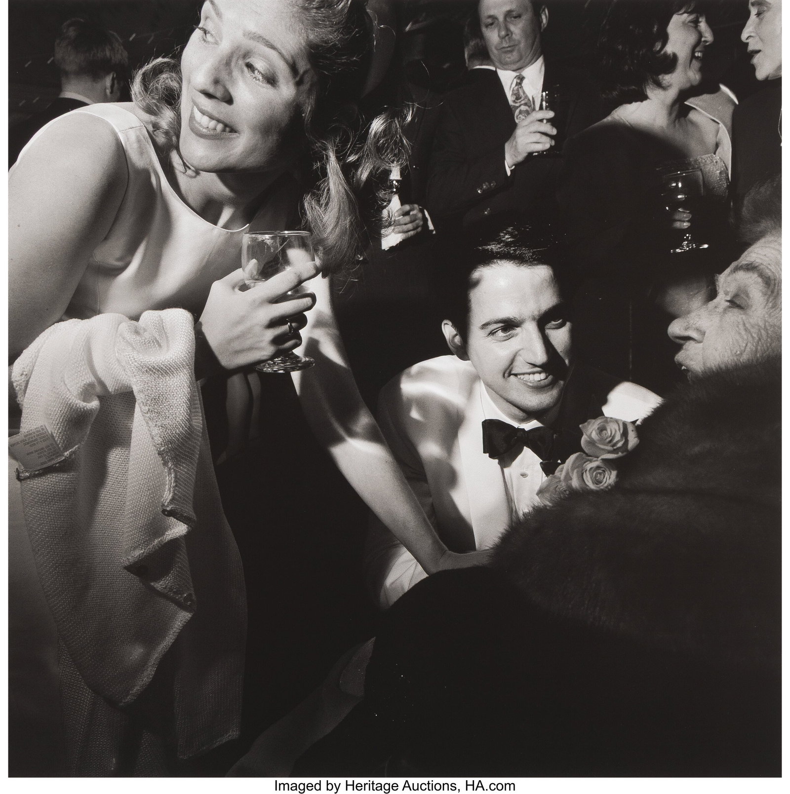 Larry Fink (American, 1941-2023) Party (complete: Larry Fink (American, 1941-2023) Party (complete with 15 works), 1998-2000 Oversized digital pigment prints, printed 2006 36 x 36 inches (91.4 x 91&pe