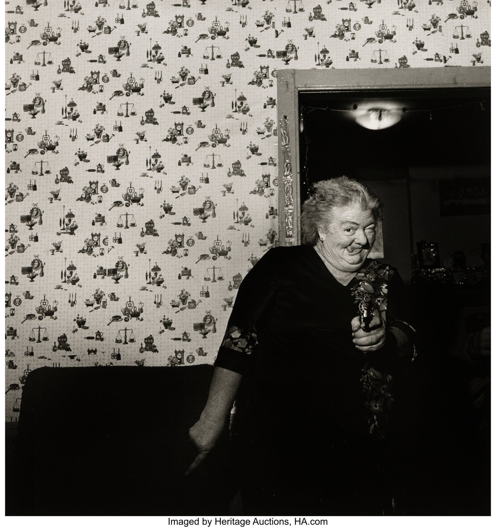 Larry Fink (American, 1941-2023) Jean Sabatine,  (1 of 3)